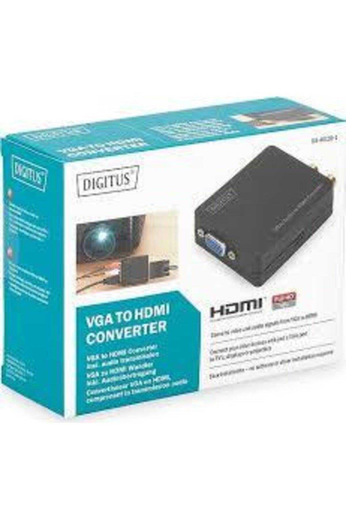 Digitus Vga Vıdeo Audıo Hdmı Donusturucu 1920x1080