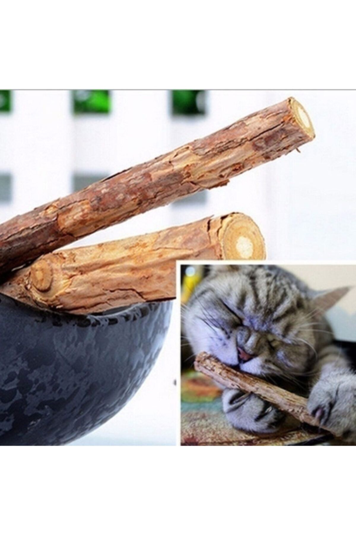 BEACH PET Matatabi Çiğneme Çubukları Kedinizi Sakinleştirir 7'li Paket 12 Cm