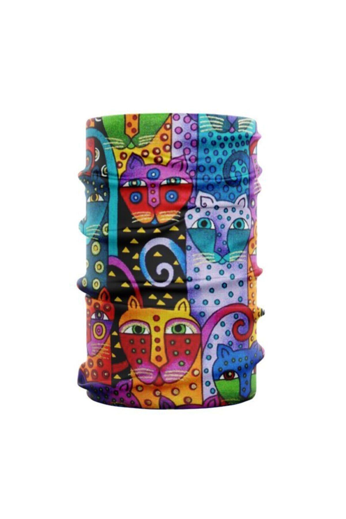 bobaringa Byb17063 Dijital Baskılı Boyunluk