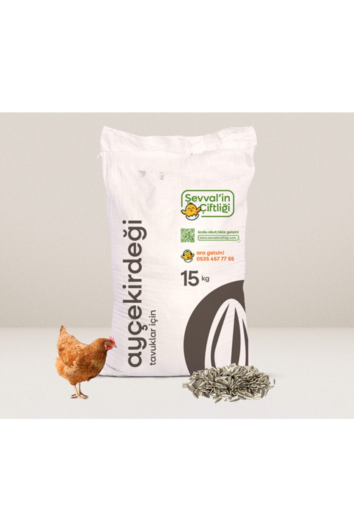 Şevvalin çiftliği 15 Kg Ayçekirdeği