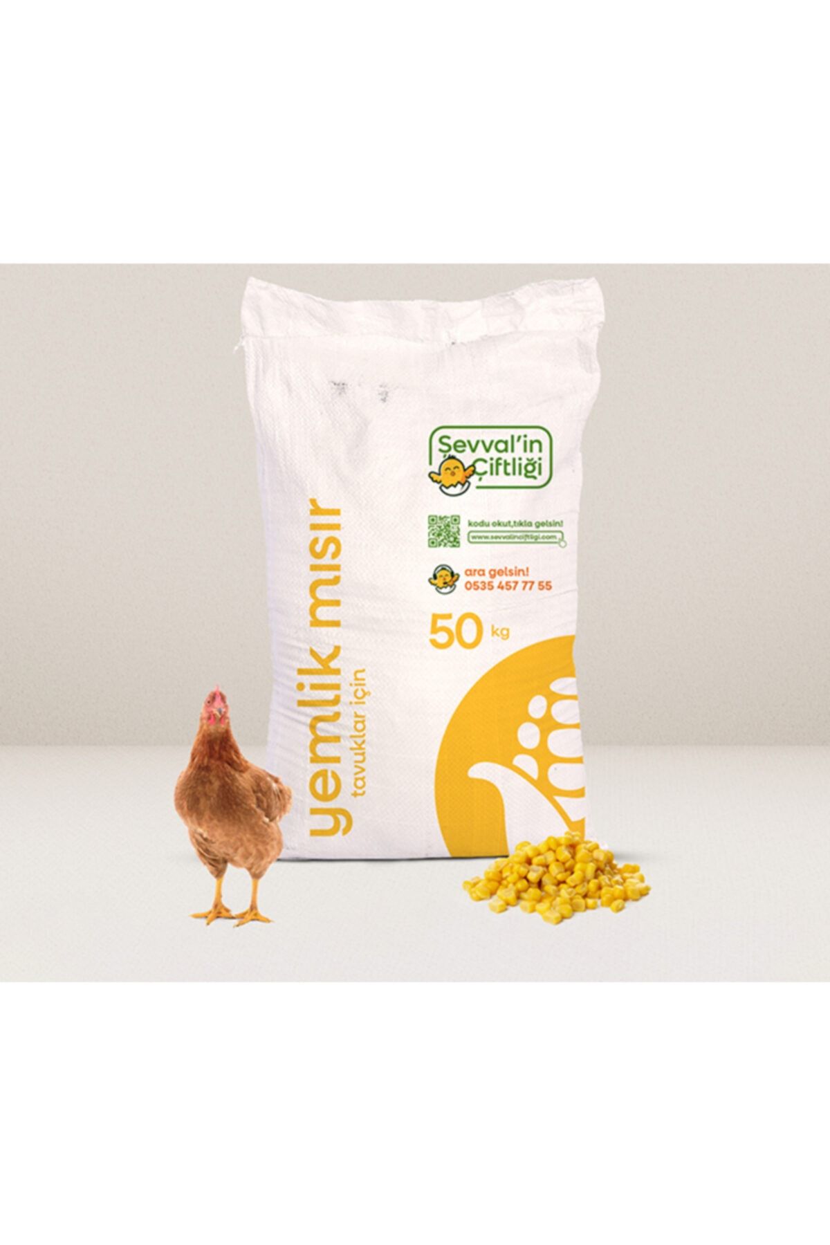 Şevvalin çiftliği 50 Kg Yemlik Mısır