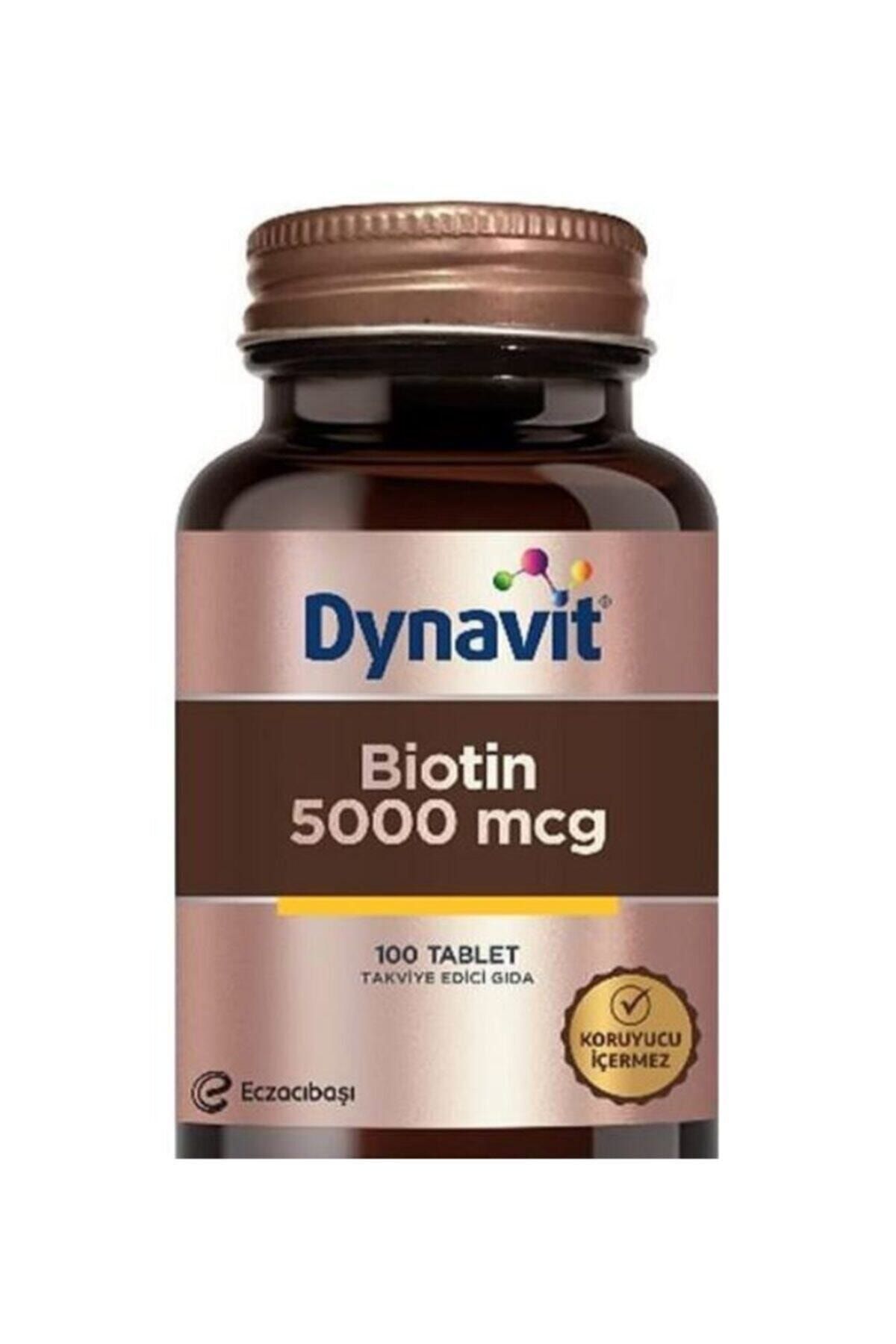 Dynavit Biotin 5000 mcg 100 Tablet