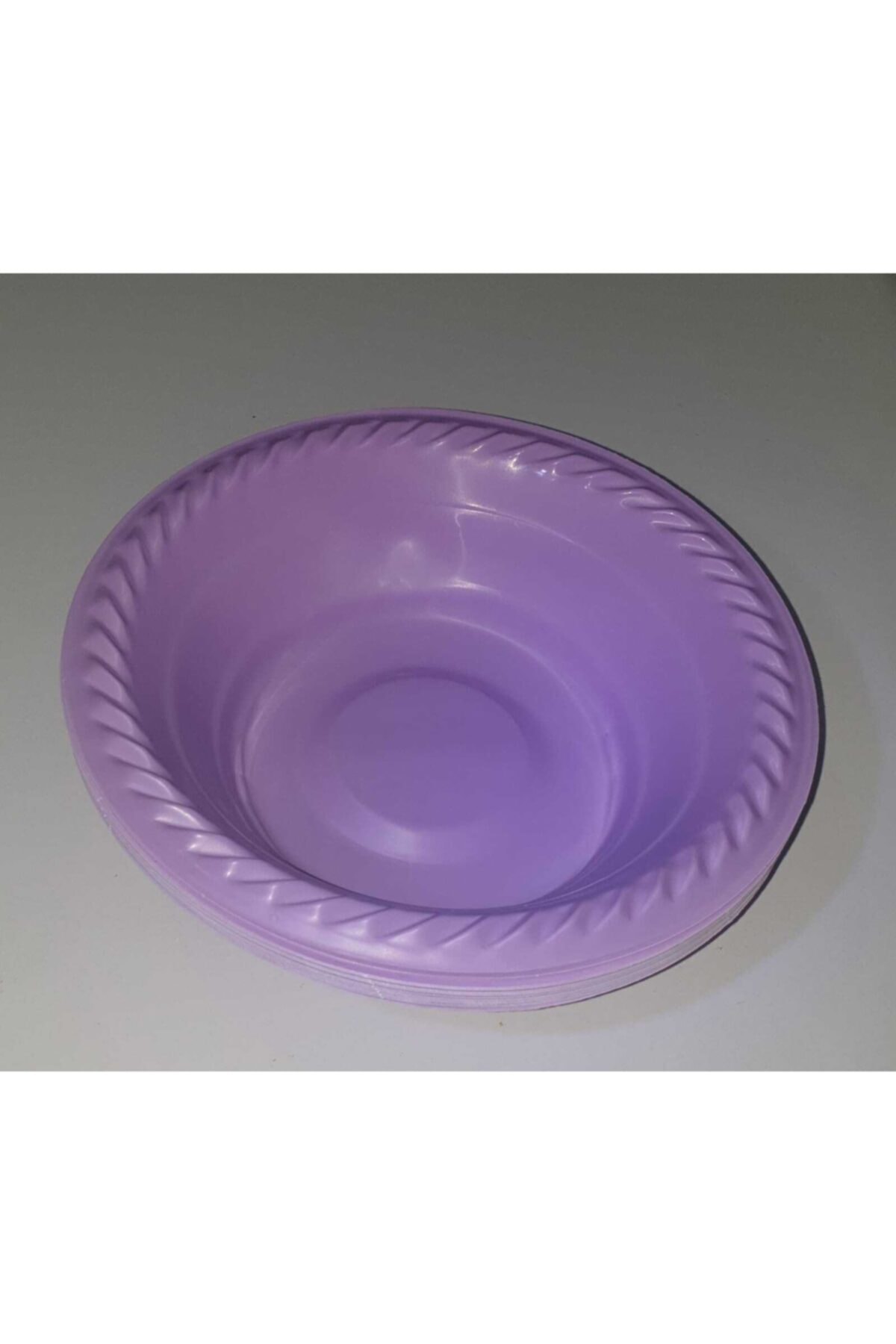 Karaca Ambalaj 17cm Çorba Kase Plastik (lila) 25 Adet