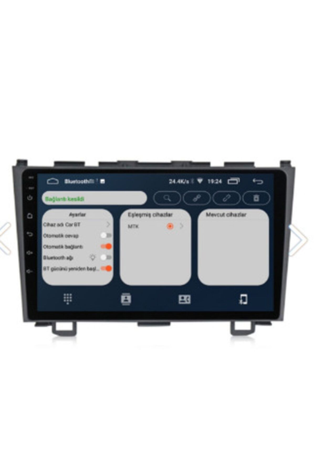 HİFİAUDİO Honda Crv 2006-2012 Android 2 Gb Ram 16 Gb Hafıza Çizilmez Ekran Kamera Hediye Uyumlu