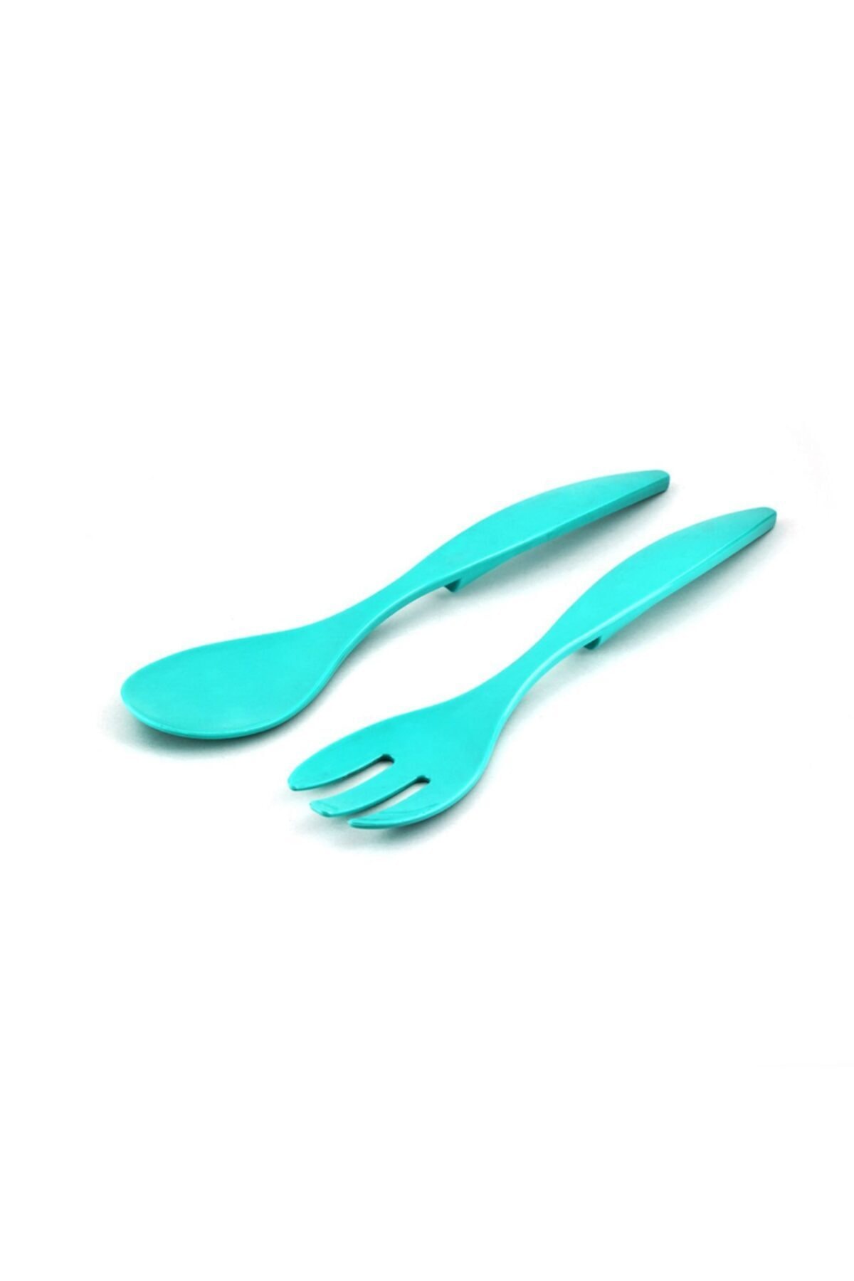EW's Kitchenware 2'li Turkuaz Çatal Kaşık Seti