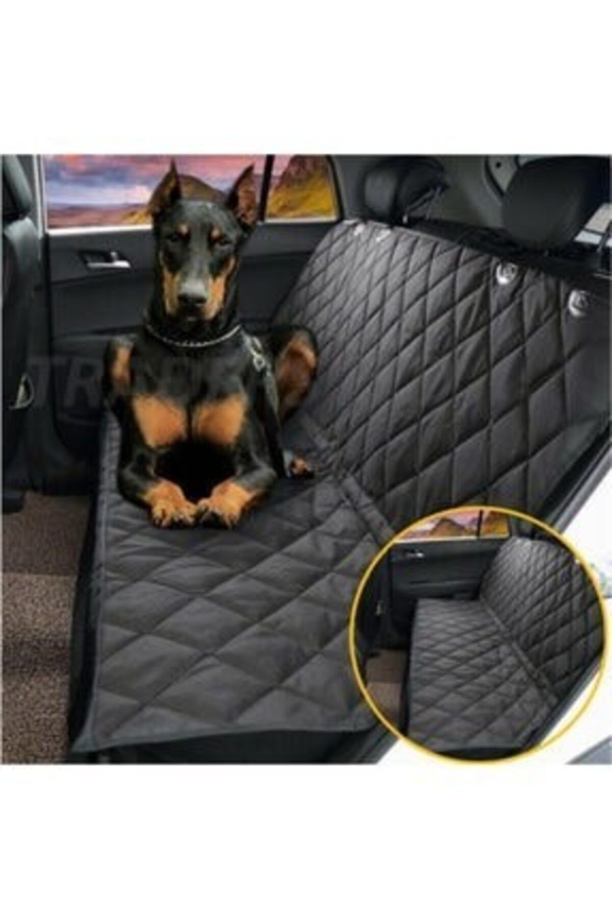 eryatex Araba Oto Araç Koltuk Kılıfı Örtüsü Sıvı Su Geçirmez Evcil Hayvan Kedi Köpek Kıl Tüy Toplama Örtüsü