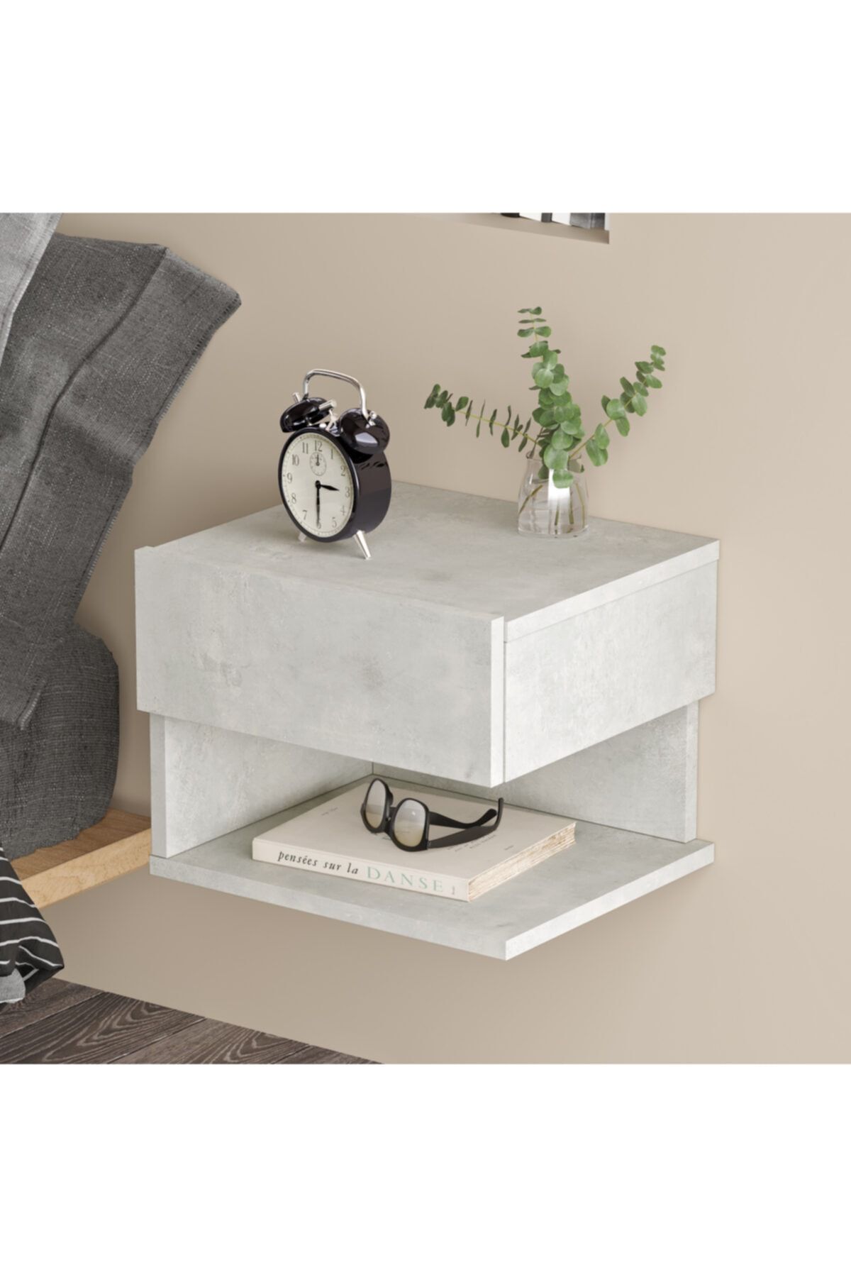 Yurudesign Luvio Komodin Duvara Monte Taş Lv27-rt