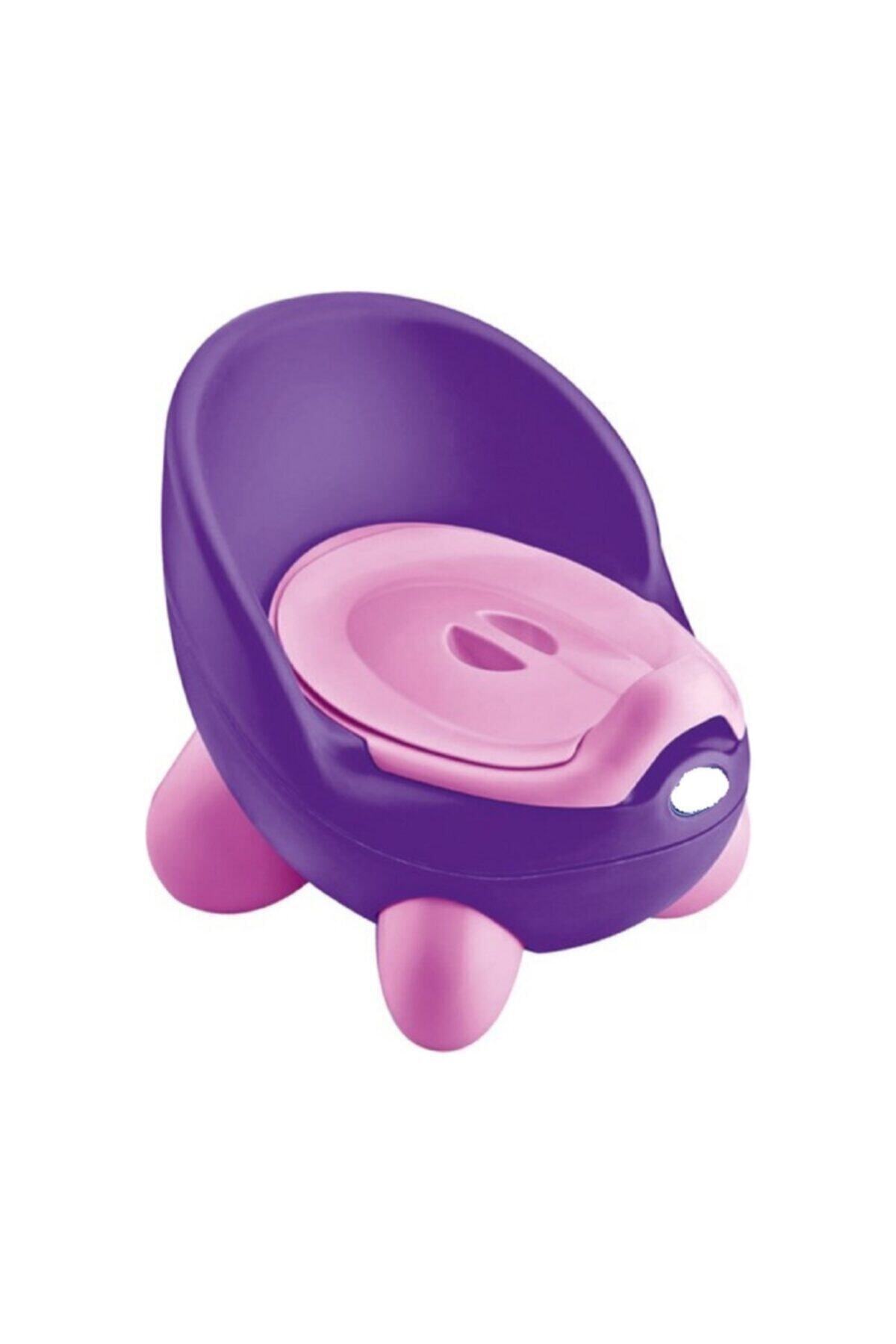 KASTAMONU PLASTİK Violet Lüx Bebek Panda Lazımlık Mor Lila