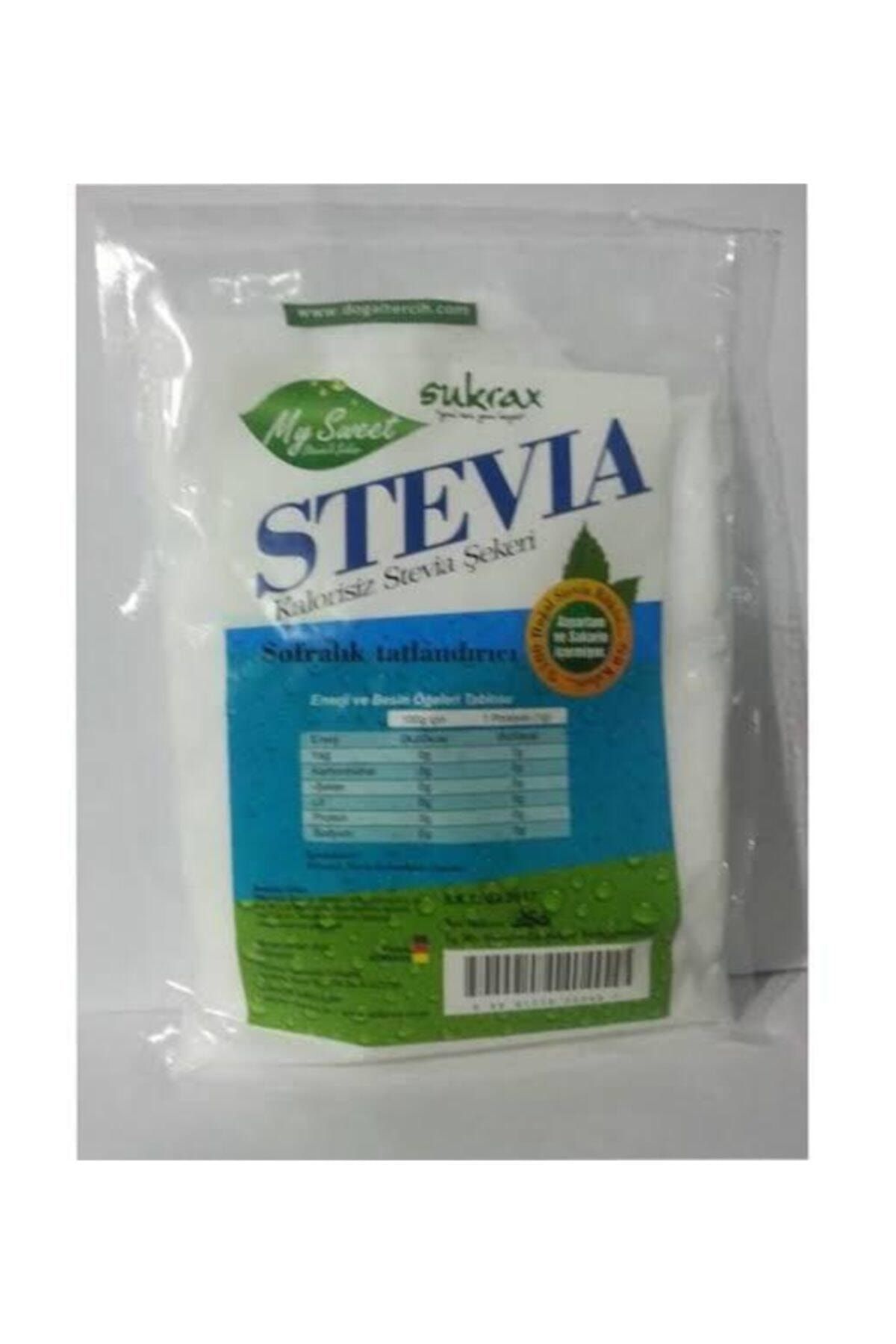 SUKRAX Stevia Toz Şeker 500 Gr