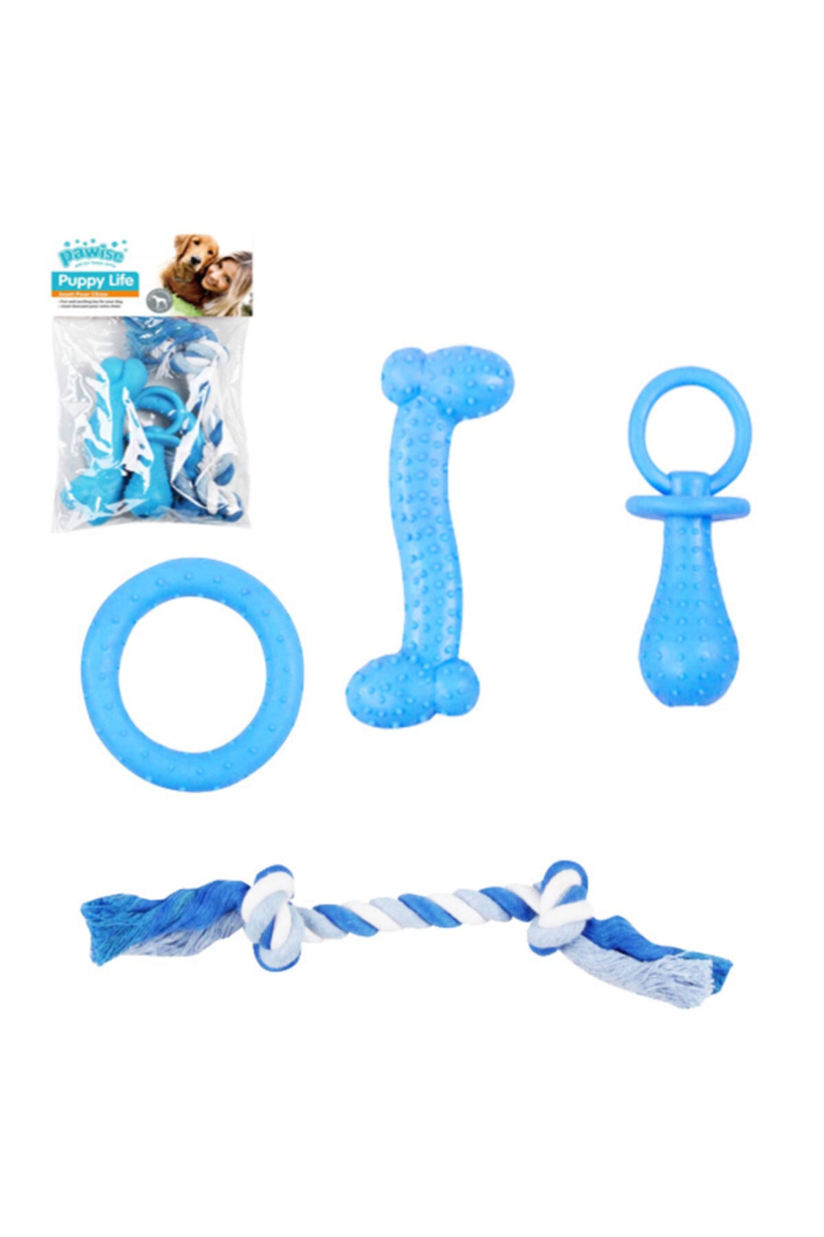 thepassioniz Pawise Puppy Life Oyuncak Seti Mavi