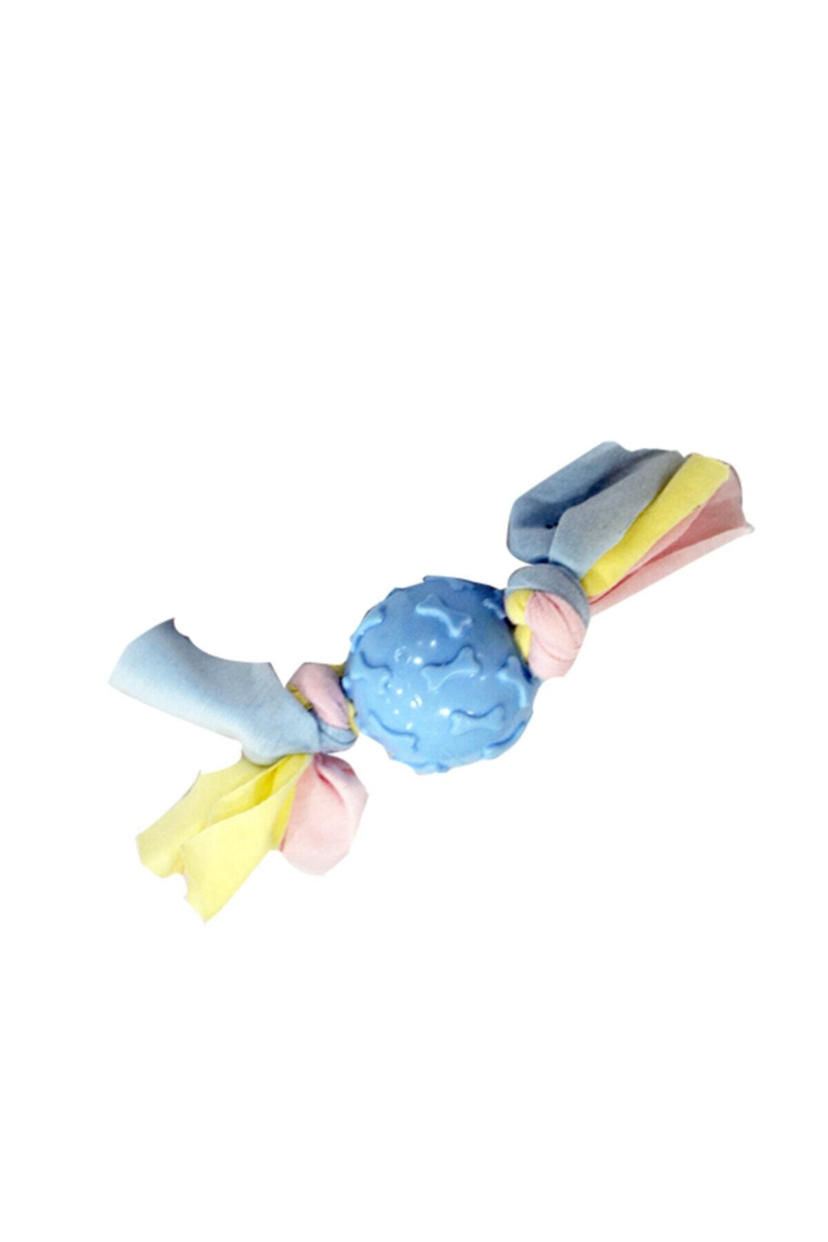 thepassioniz Eurodog Puppy Toys Mavi Kemik Des.top Diş Kaş.oy.