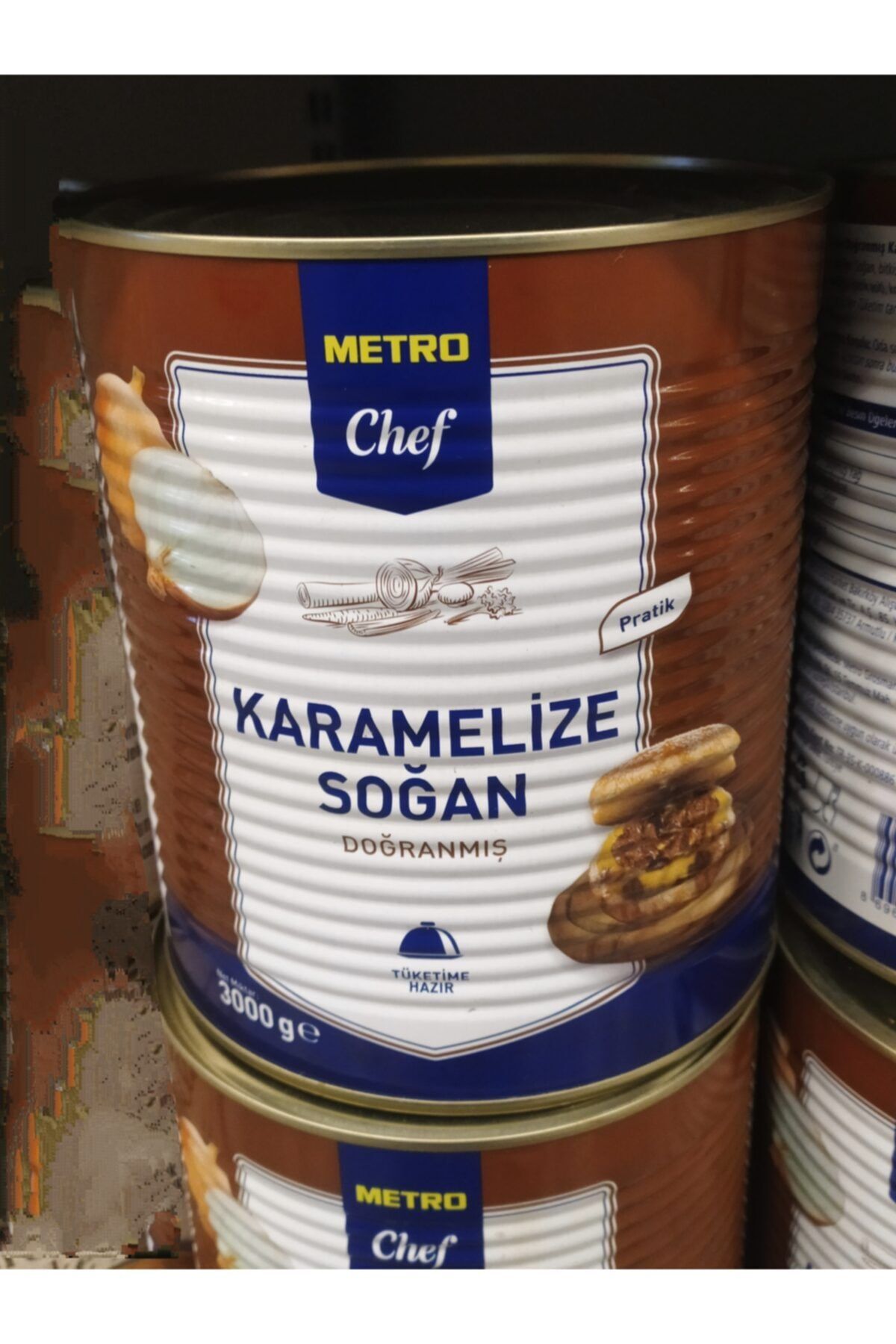 Metro Chef Karemelize Soğan 3 kg