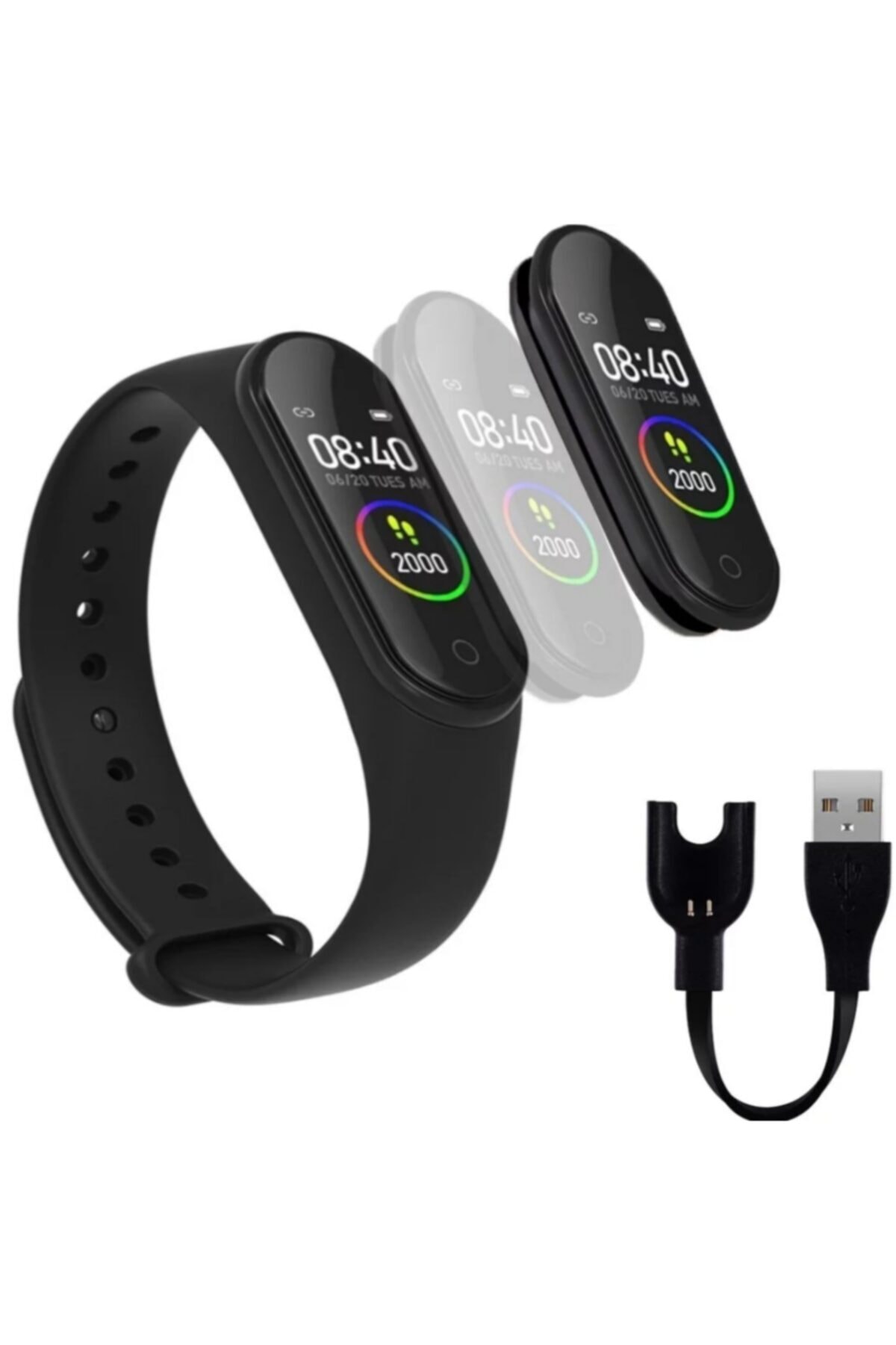 Kapp M4 Su Gecirmez Akıllı Bileklik 2021 Serisi V5.1