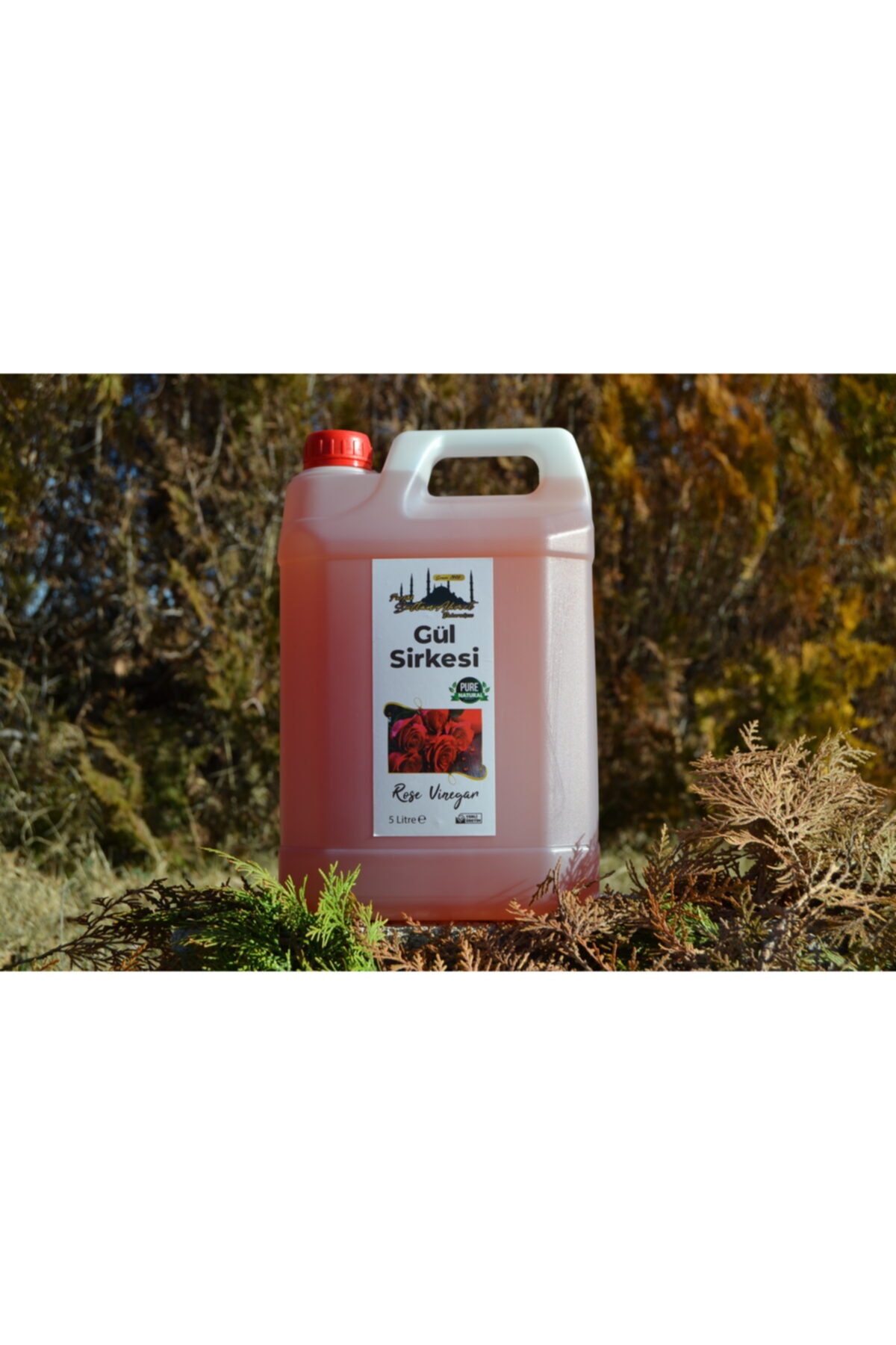 Tarihi SultanAhmet Baharatçısı Gül Sirkesi 5lt