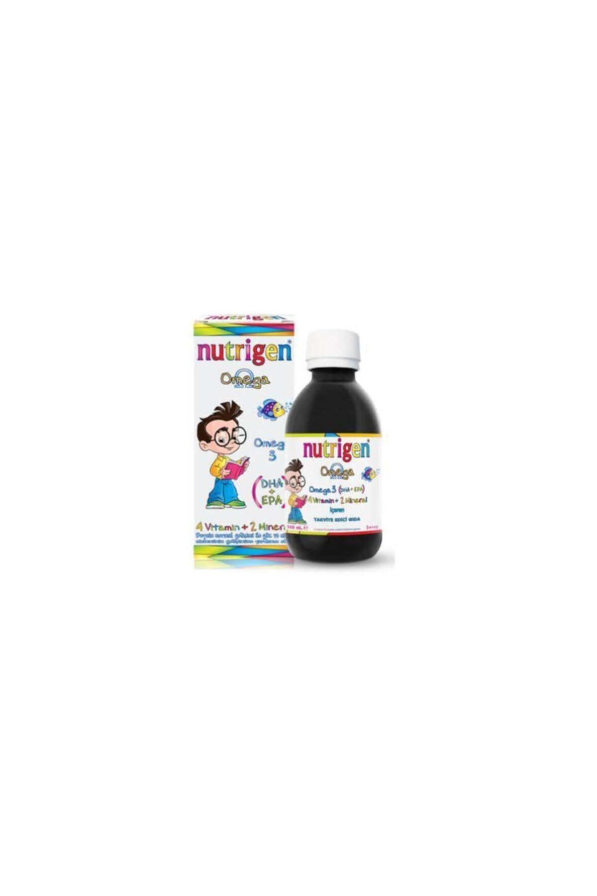 Nutrigen Omega 3 Portakallı Balık Yağı Şurup 200 Ml
