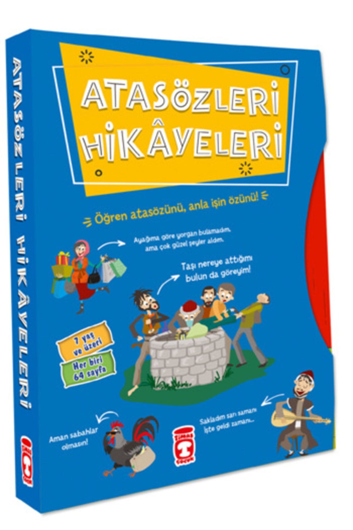 Timaş Çocuk Atasözleri Hikayeleri- Set (5 Kitap)