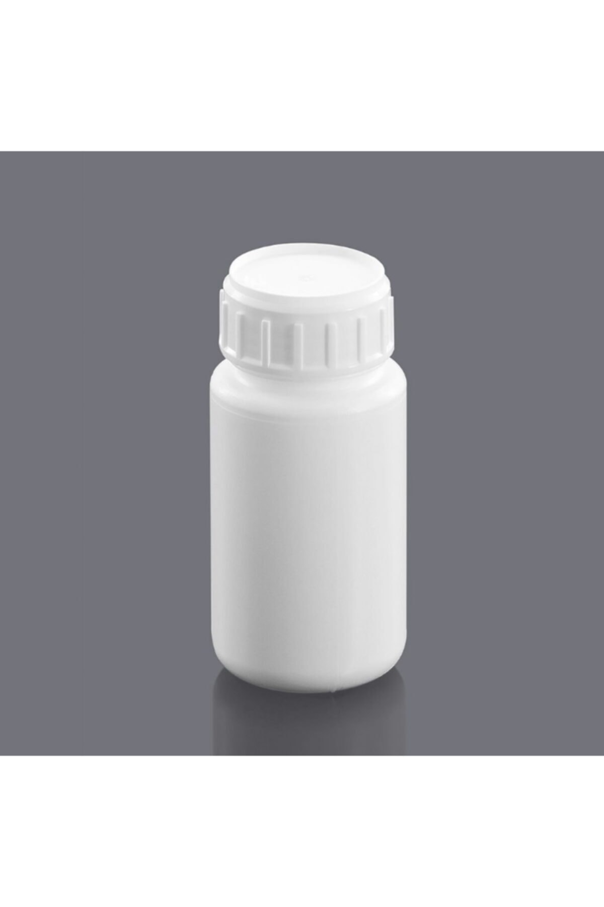 Borox Numune Şişe 250 Ml Plastik Yuvarlak - Kilit Kapaklı 200 Adet/koli