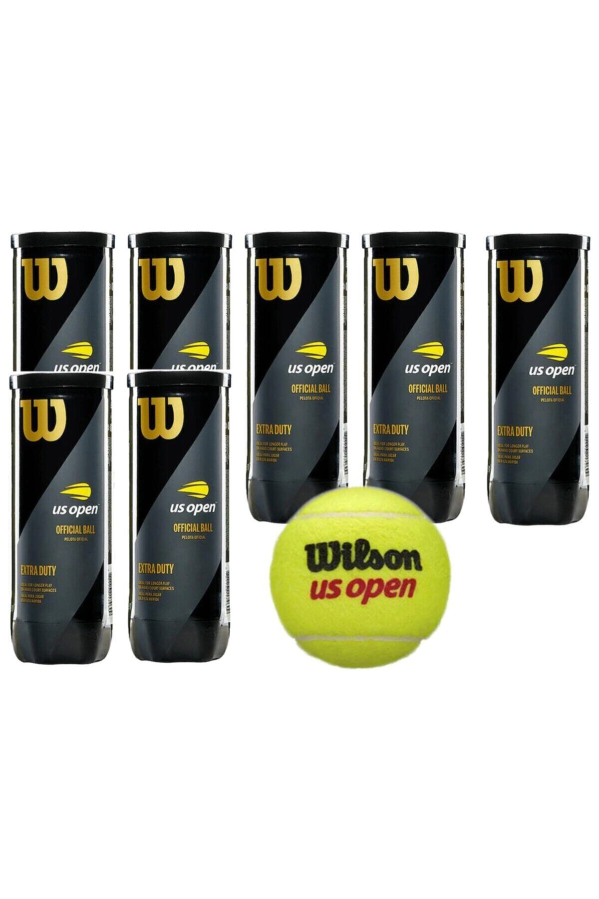 Wilson 7 Kutu Us Open Tenis Topu Vakum Ambalajda