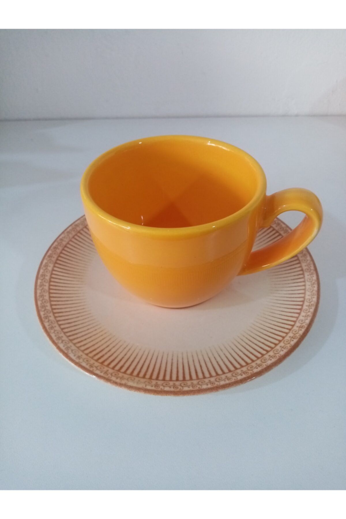 Kütahya Porselen Nescafe Çay Fincan Seti 6 Kişilik 12 Parça