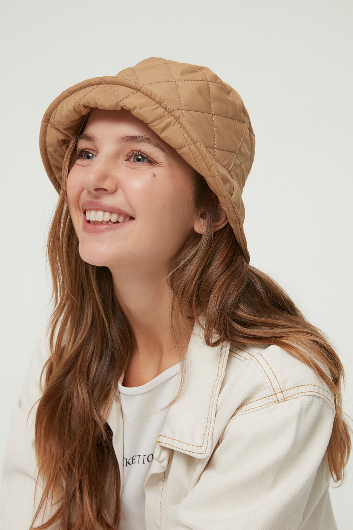 TRENDYOLMİLLA Koyu Bej Kadın Şapka TWOAW22SP0013