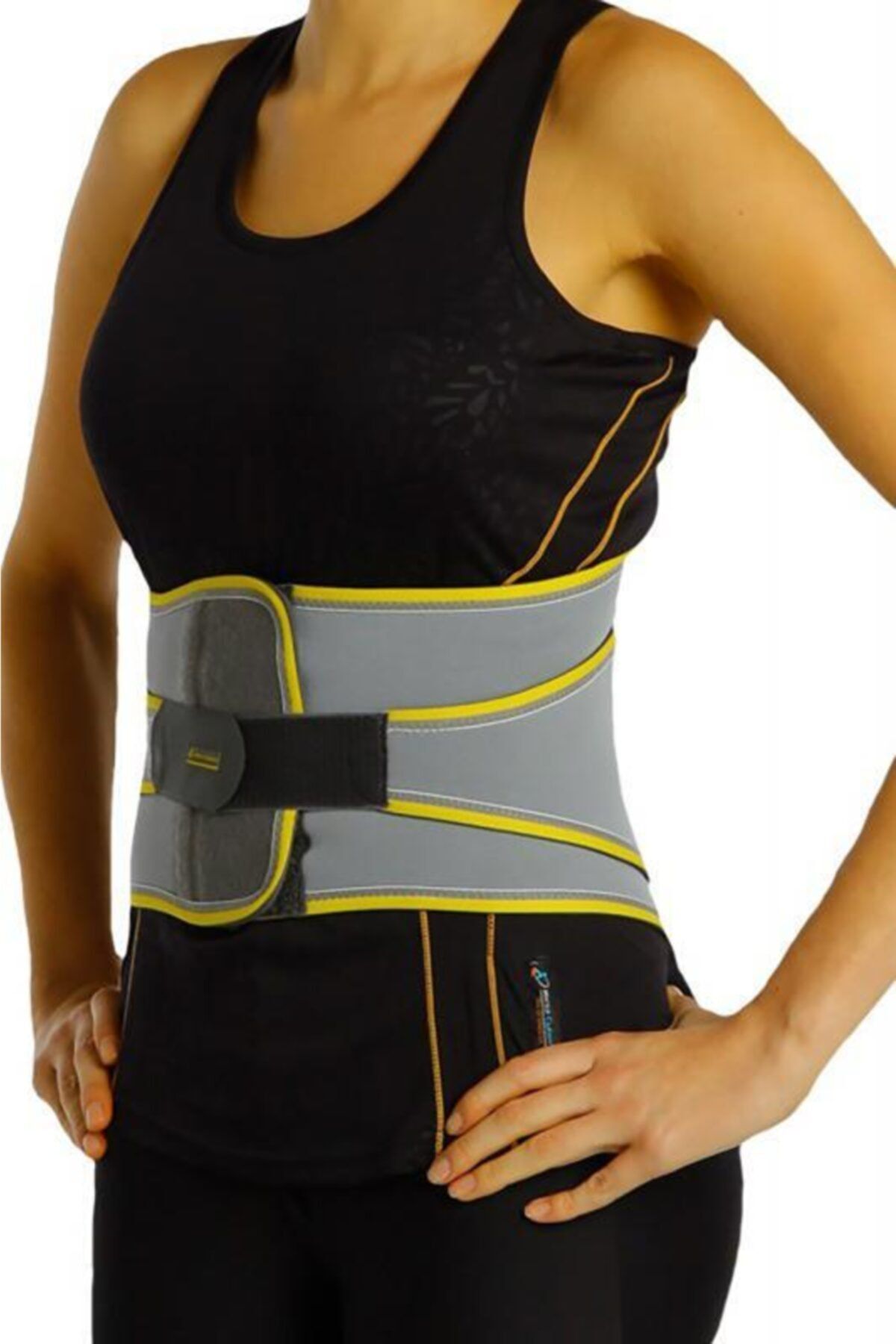 MORSA CYBERG Unisex Gri Kemelerli Thermocy Neopren Spor Korse