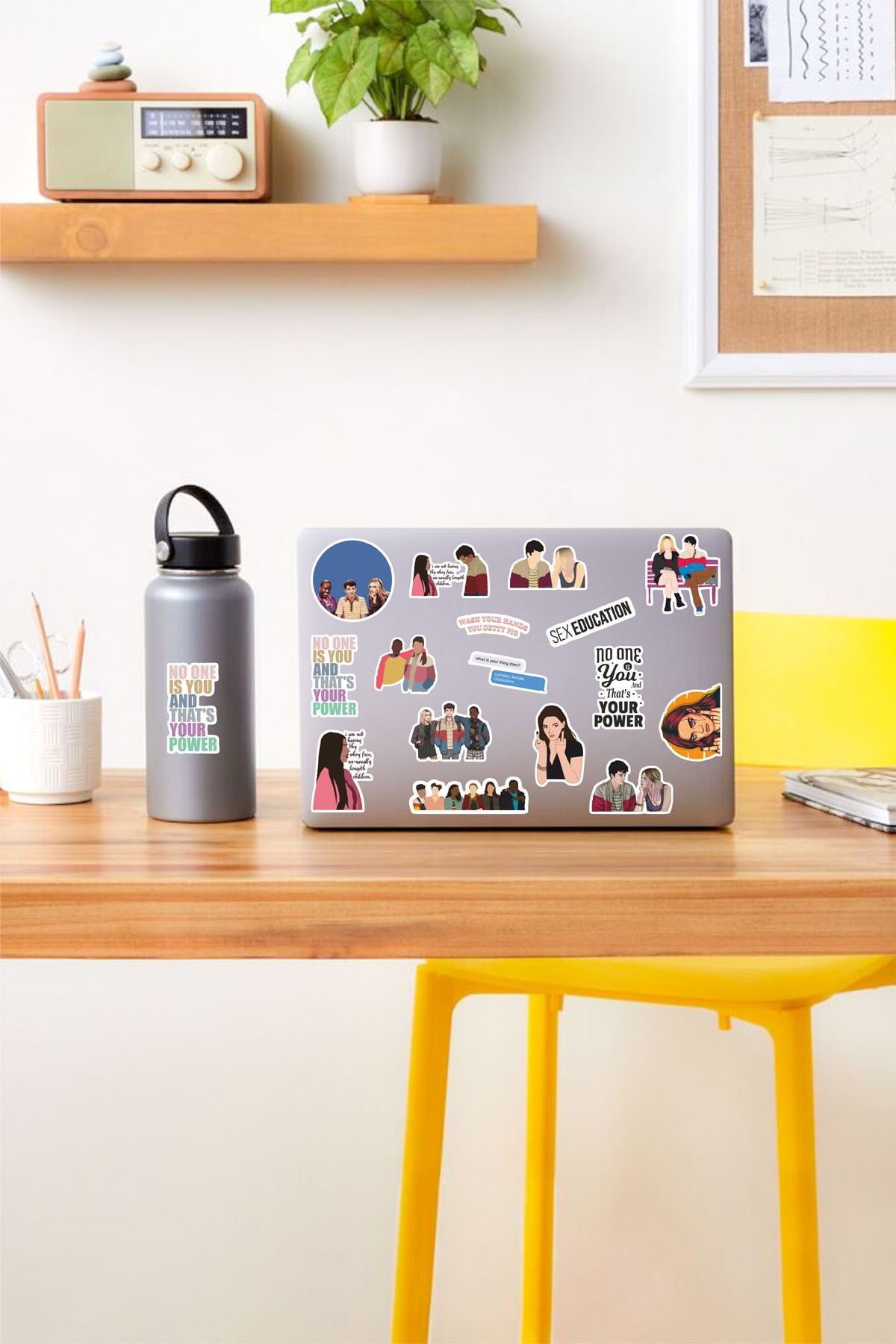 AR Sticker - Tv Series Sex Education Laptop Notebook Tablet Sticker Set 3