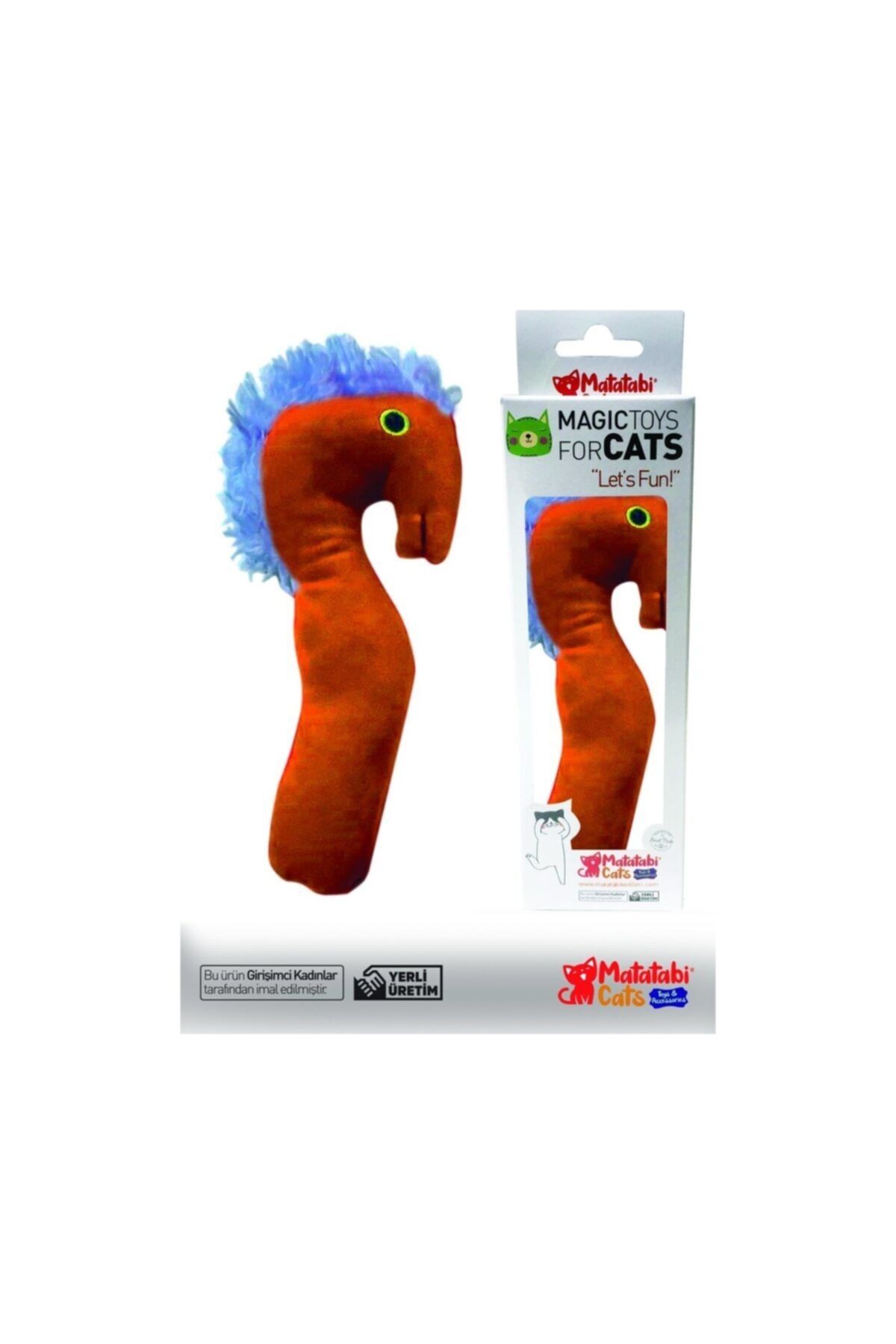 Matatabi Cats Horsi Kedi Oyuncagı Turuncu 26 cm