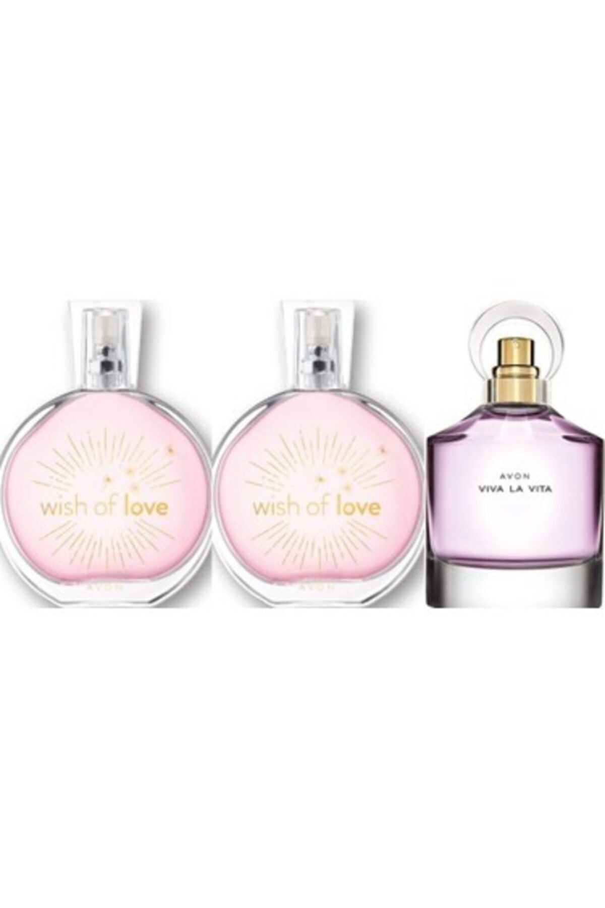 AVON Wish Of Love 50 Ml Kadın Edt(2 Adet)+ Viva La Vita