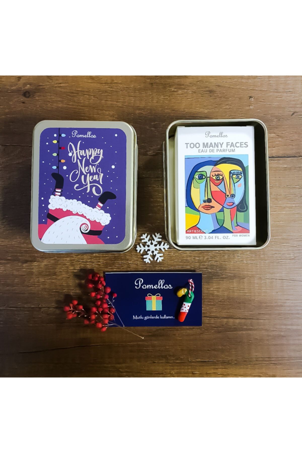 Pomellos Too Many Faces Yılbaşı Özel (metal Kutu Içinde ) Kadın Parfüm 90 Ml