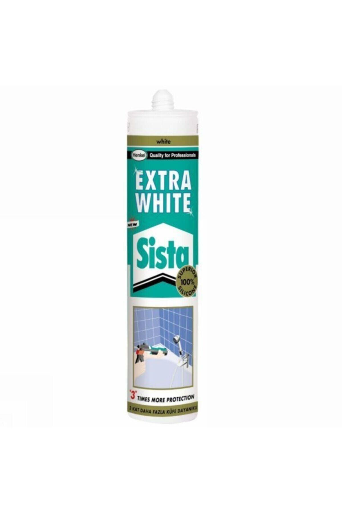 Sista Ekstra White Silikon Beyaz 280 ml