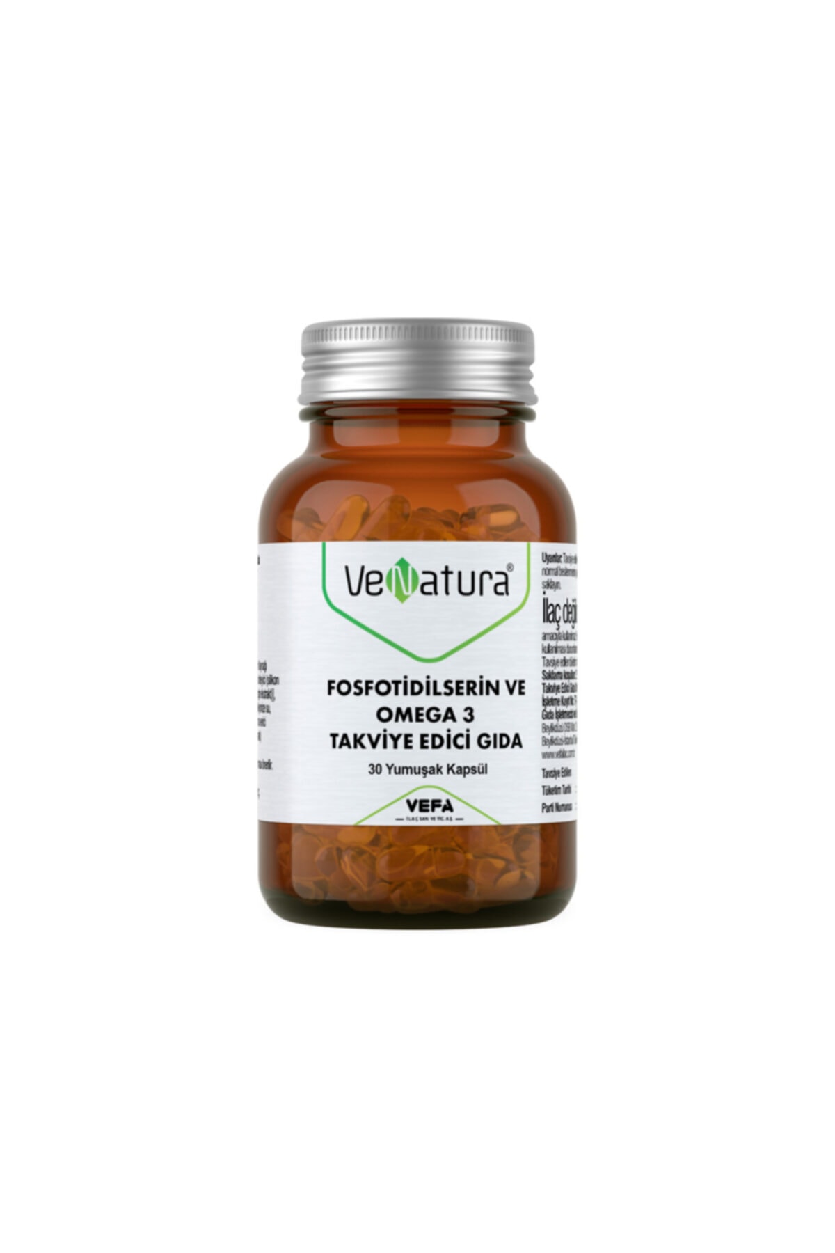 VeNatura Fosfotidilserin Ve Omega-3 30 Yumuşak Kapsül