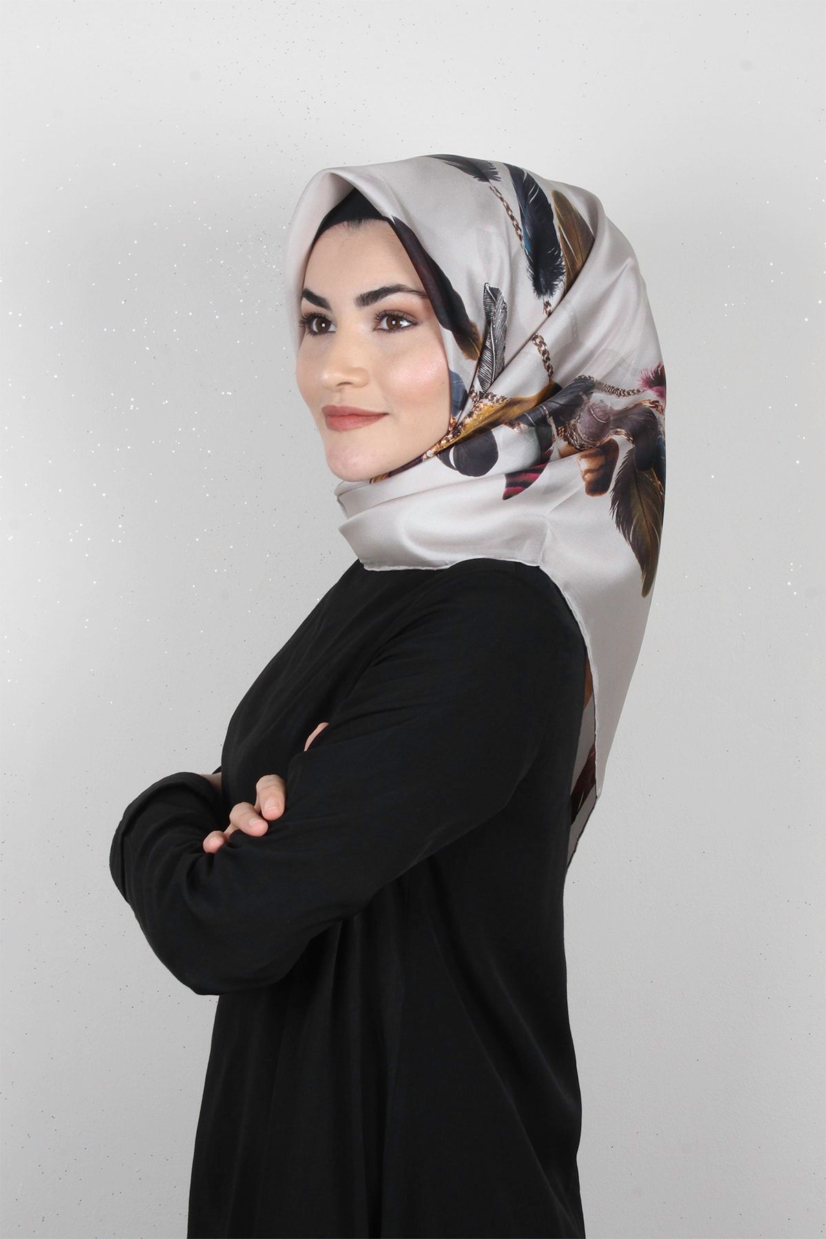 Armine Nostalji Ipek Eşarp 7409-45 (twill Ipek)