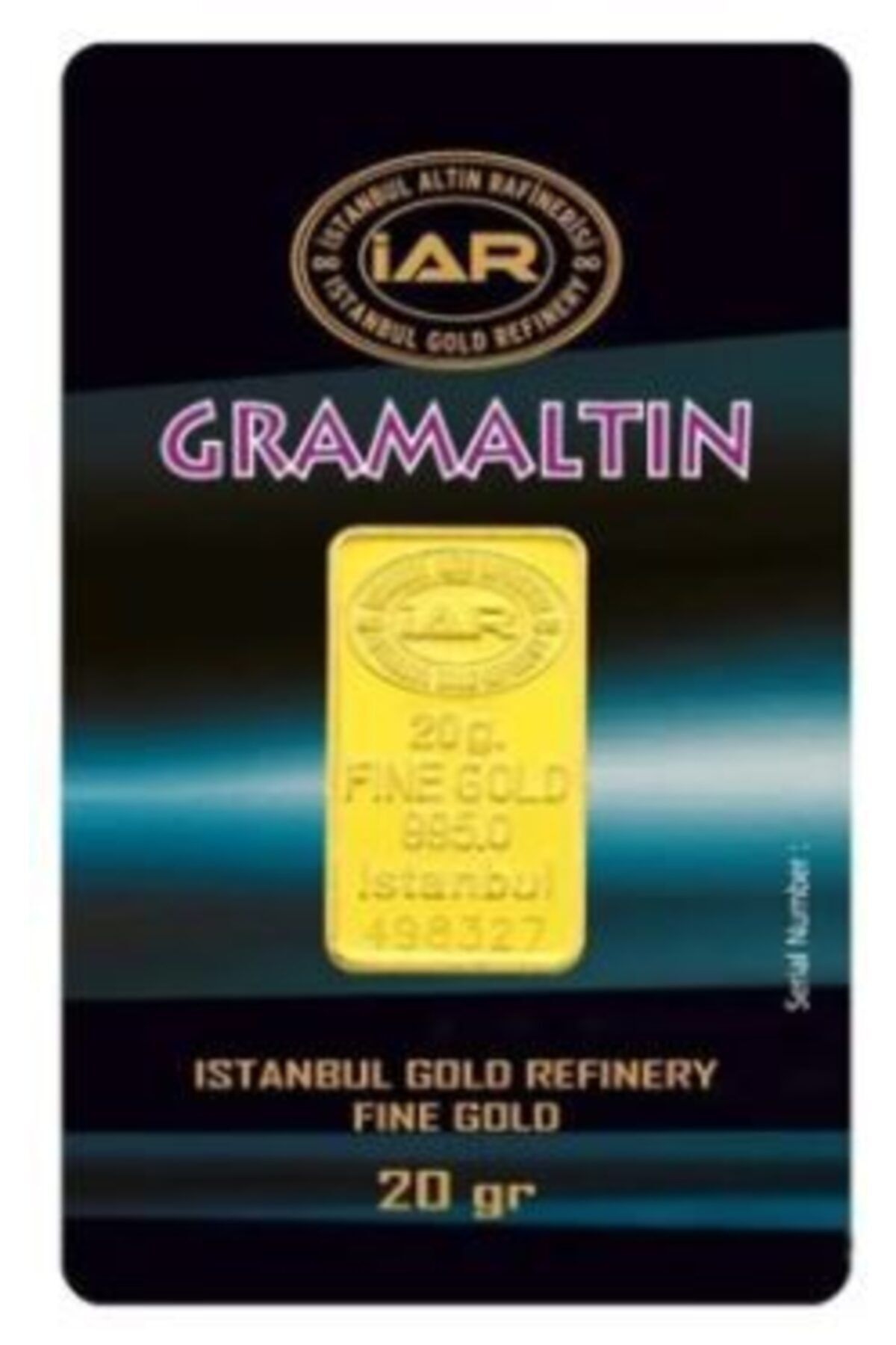 Uygun 20 Gr Gram Külçe Altın 24 Ayar 0,995 Milyem Fine Gold