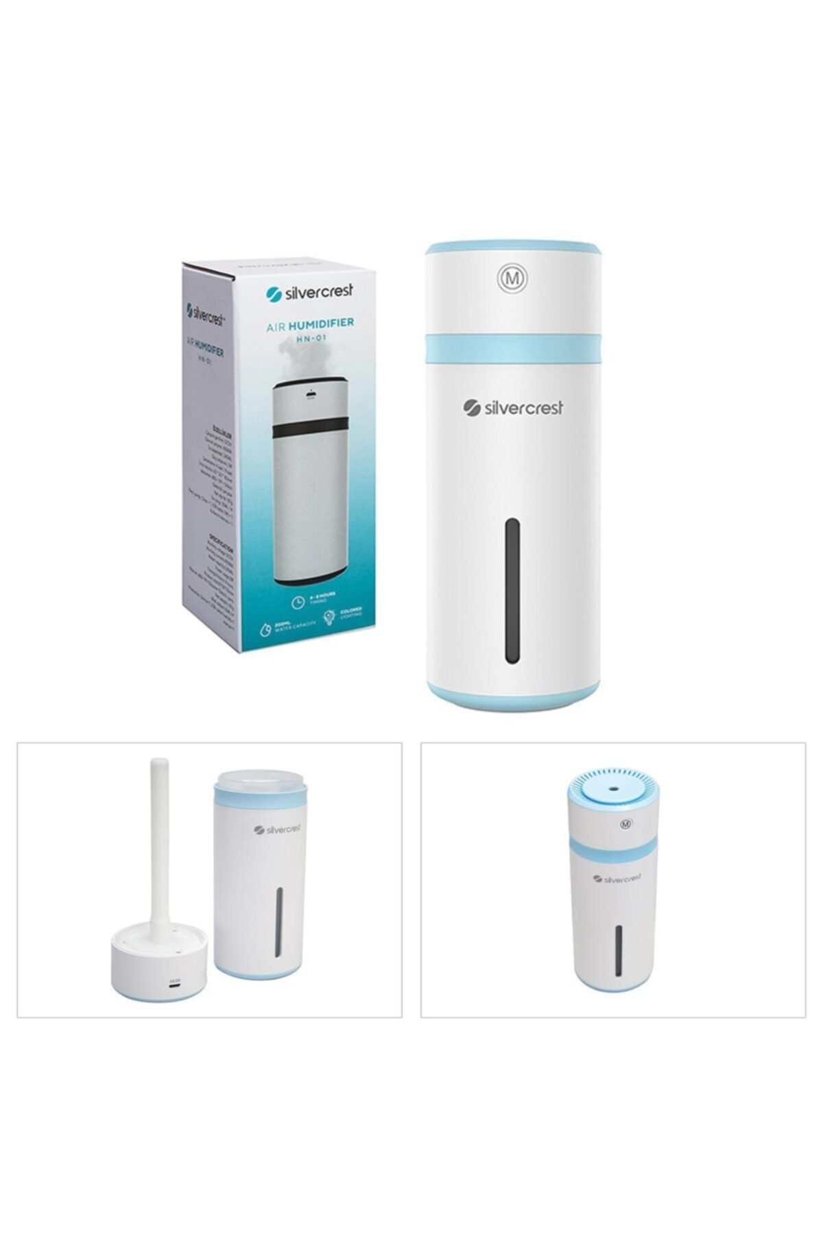 Silver Crest Silvercrest*oda Nem Buhar Makinesi Çocuk Ve Bebek Odası-led Işıklı 200 Ml