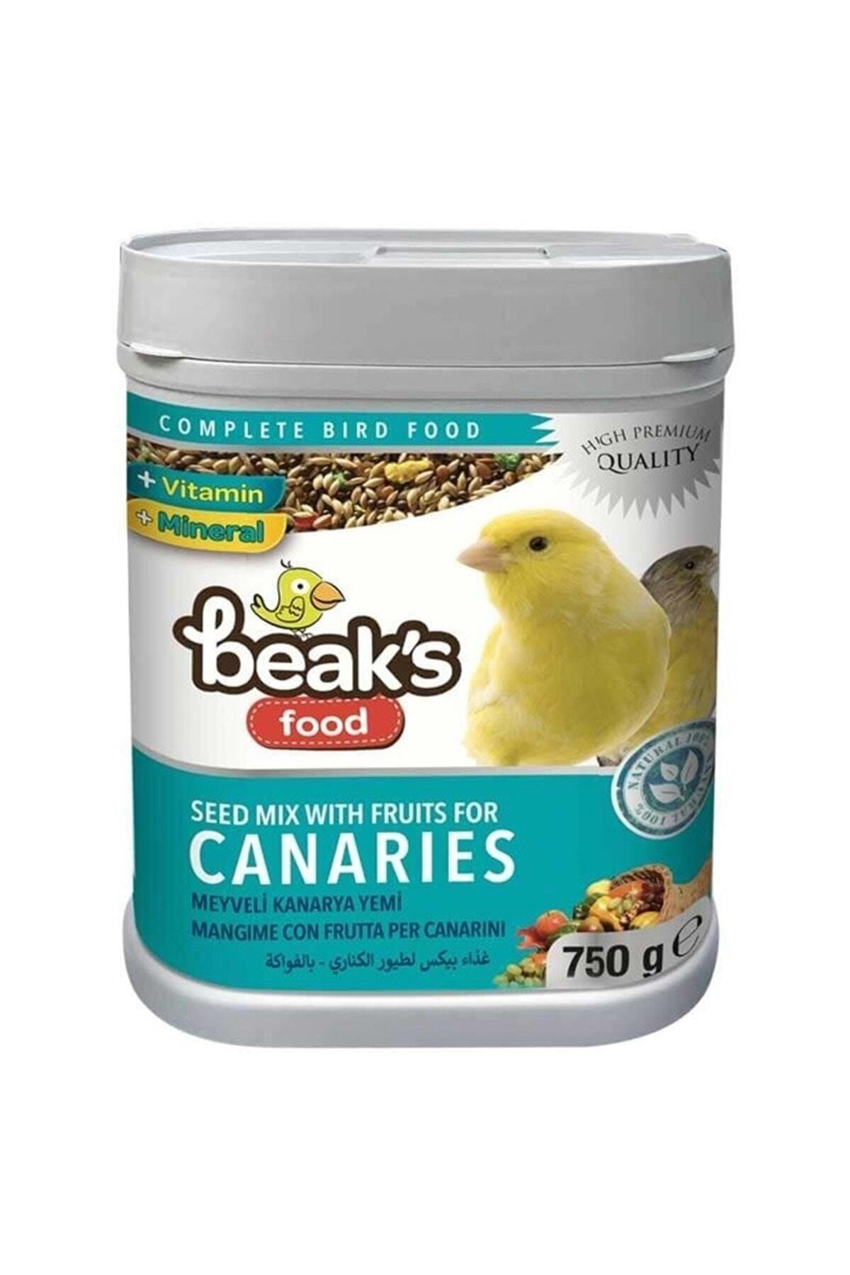 Beaks Meyveli Karışık Kanarya Yemi 750 gr