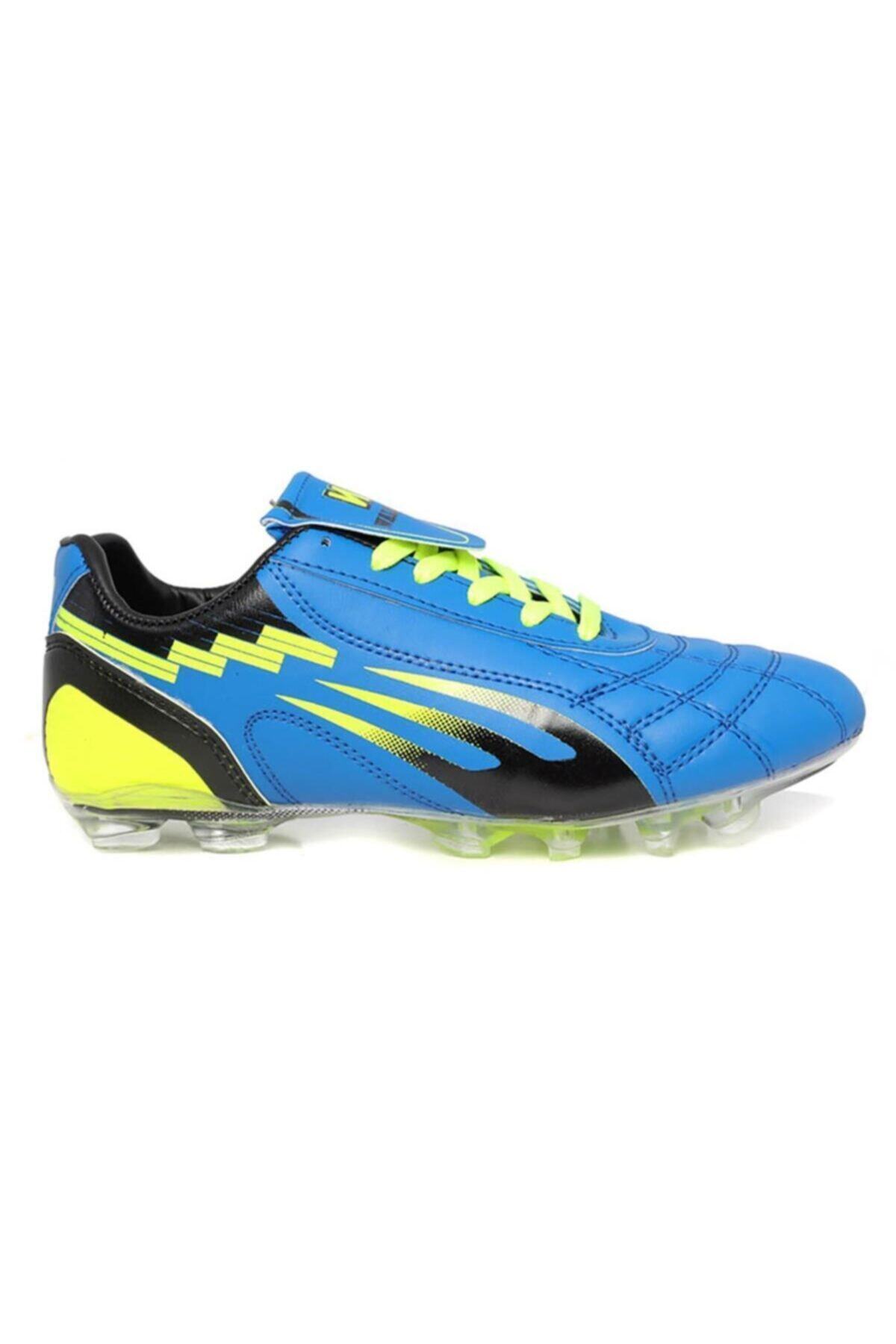 Walked Erkek Mavi Krampon Futbol  Spor Ayakkabı S910