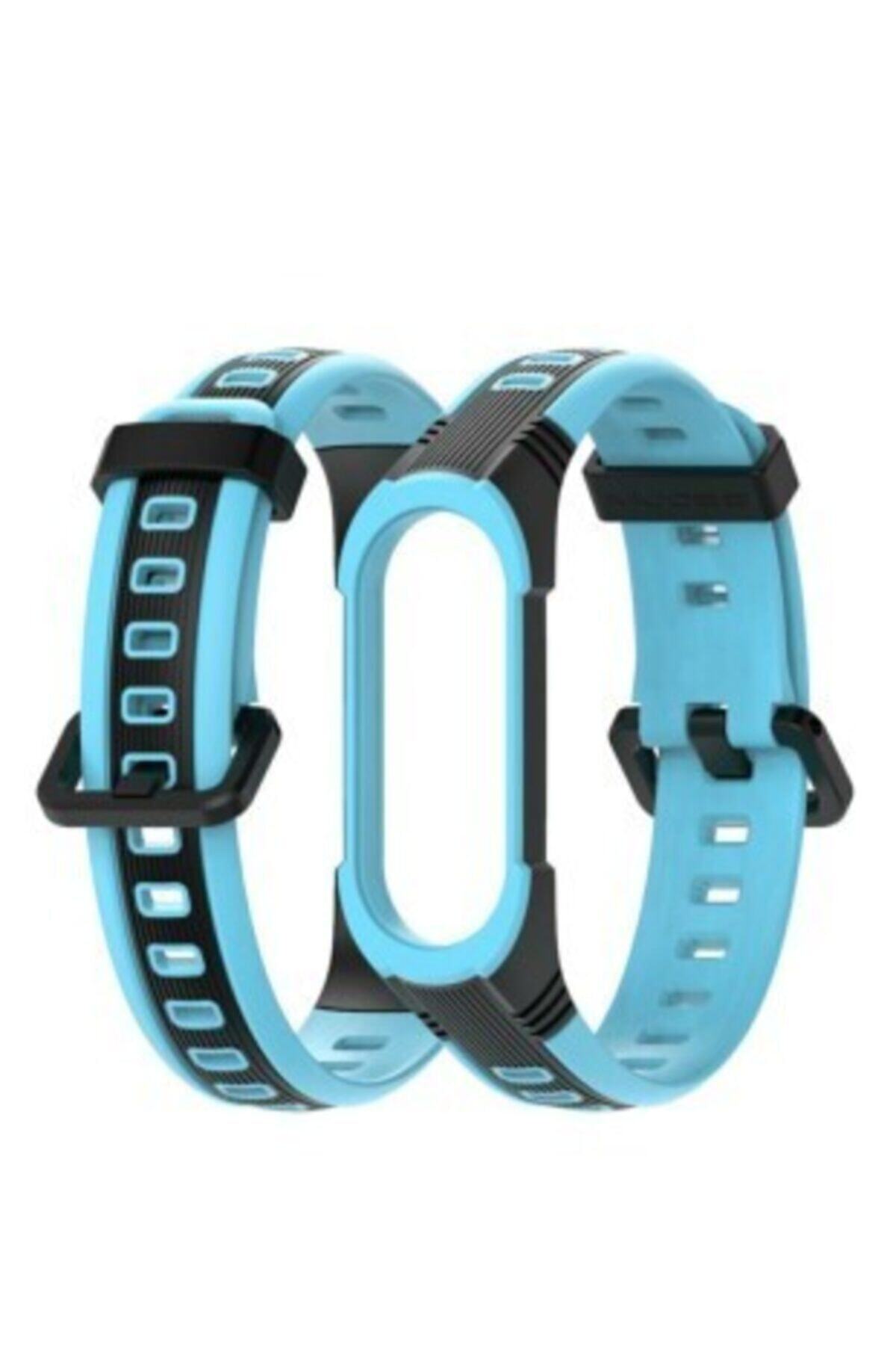 CONOCER Xiaomi Mi Band 5/4/3 Uyumlu Silikon Kordon Mijobs A+ Yüksek Kalite Spor Tasarım