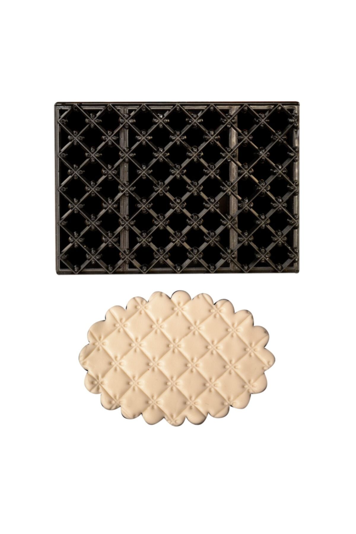 Cesil Patchwork Damla Desen Baskı Seti Dekor Kalıp