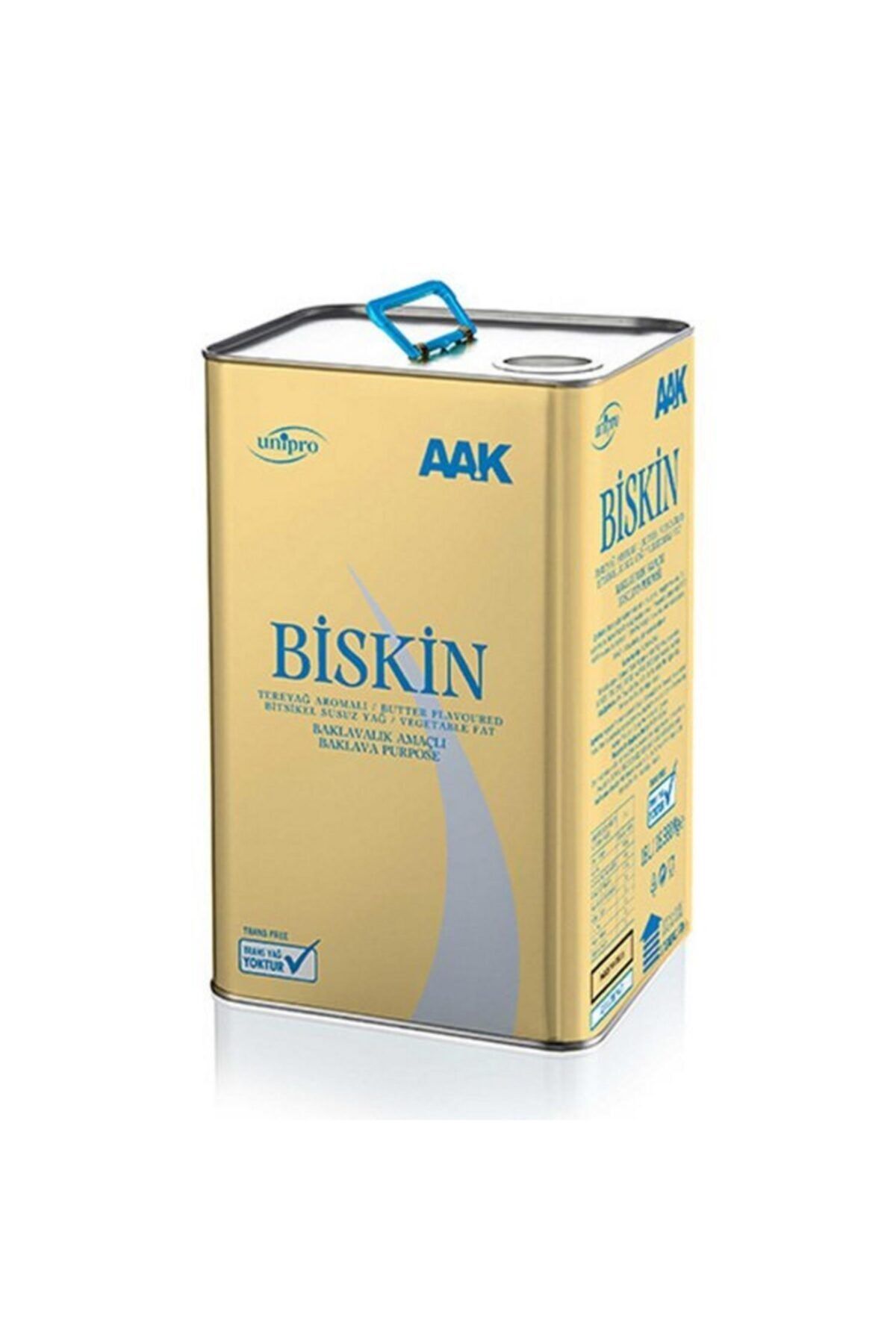 AAK Biskin Tereyağ Aromalı Baklavalık Yağ 18 lt