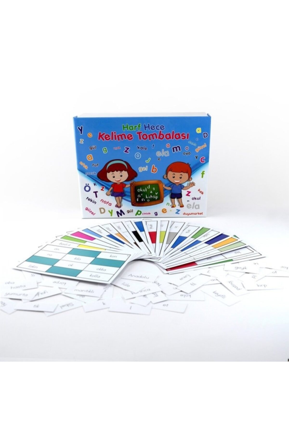 Rüya Gezegeni Harf Hece Kelime Tombalası - Okumayı Öğrenme Oyunu