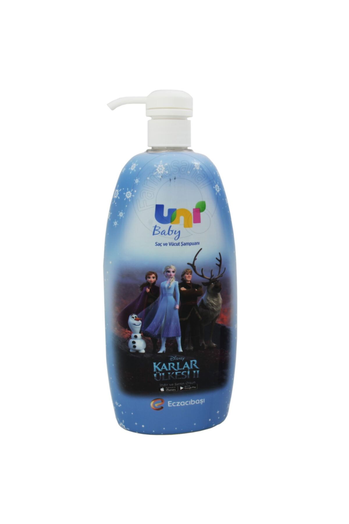 Uni Baby Saç Ve Vücut Şampuanı 700 Ml Karlar Ülkesi