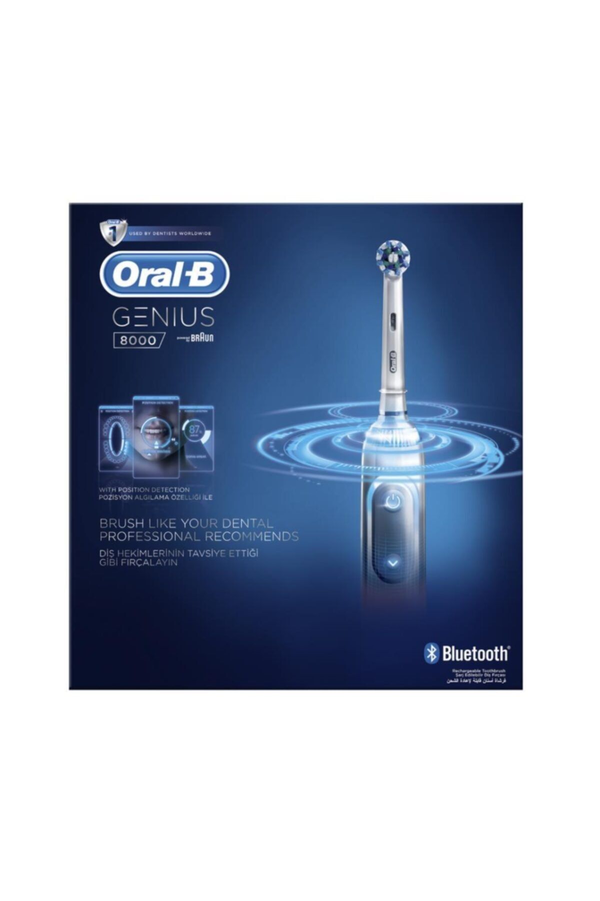OralB Genius 8000 Şarj Edilebilir Diş Fırçası