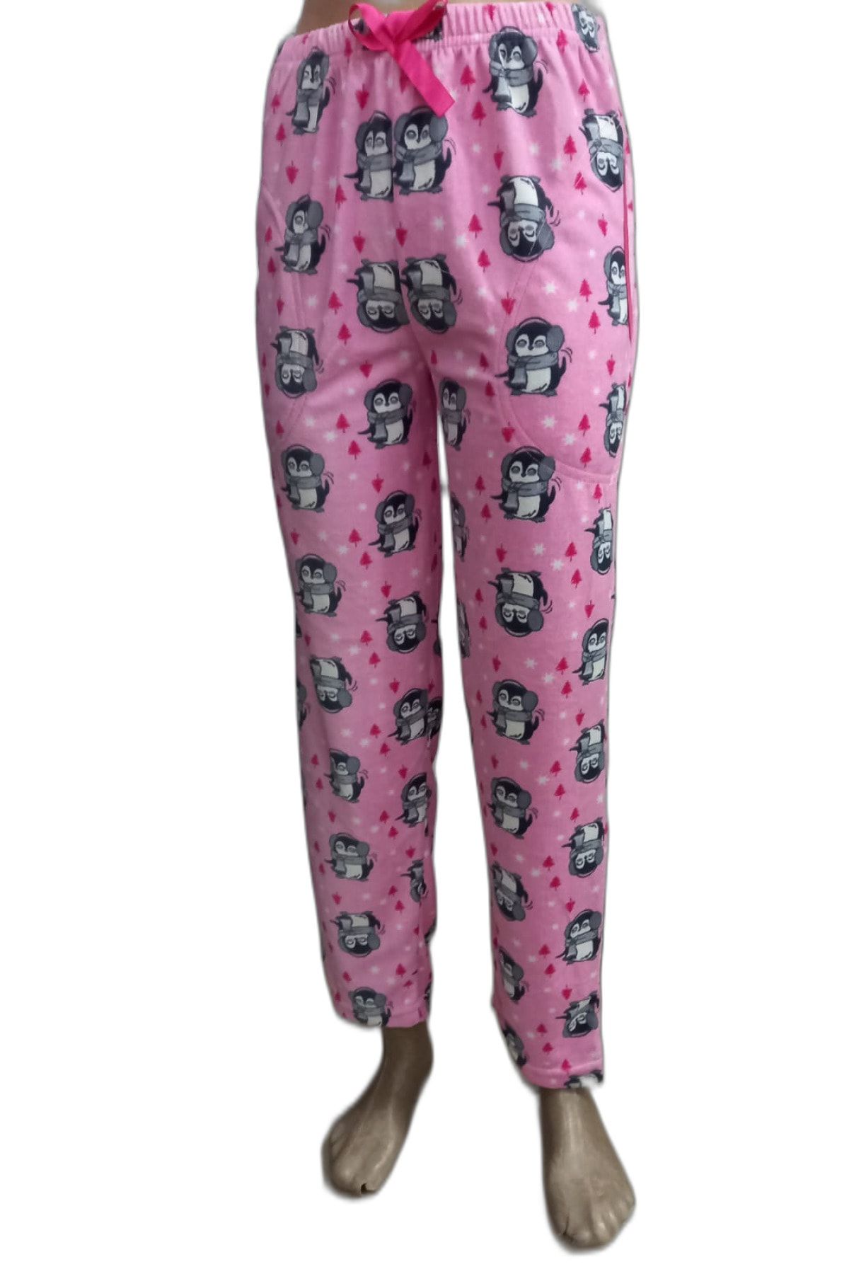 Pijamoni Cepli Kadife Pijamaa Altı