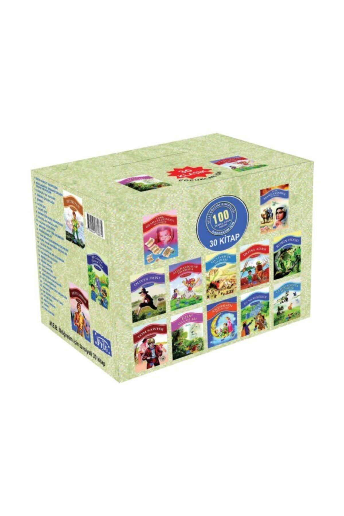 Parıltı Yayınları 100 Temel Eser 1. Kademe Kutulu 30 Kitap