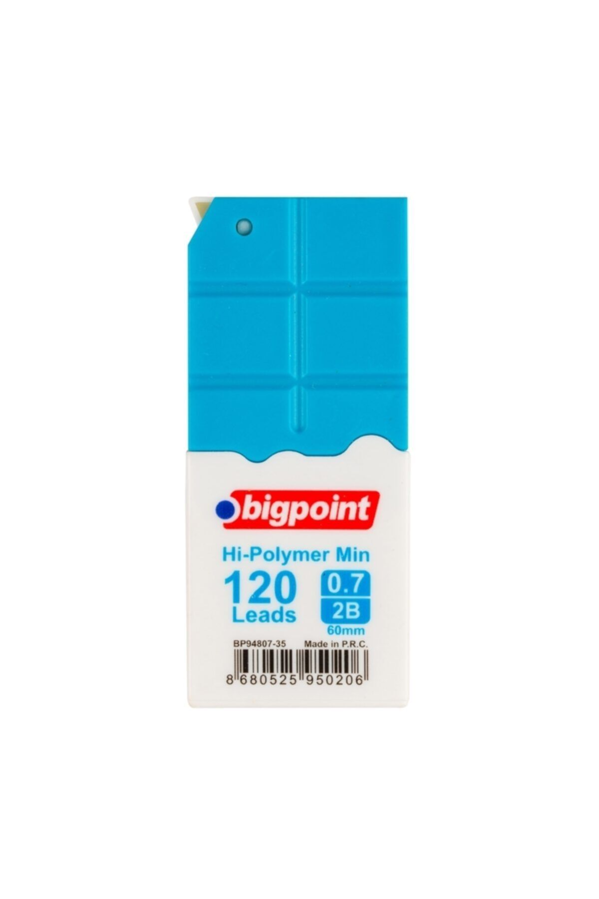 Bigpoint Kalem Ucu 0.7mm 2b 120'li Tüp Mavi 12'li Kutu
