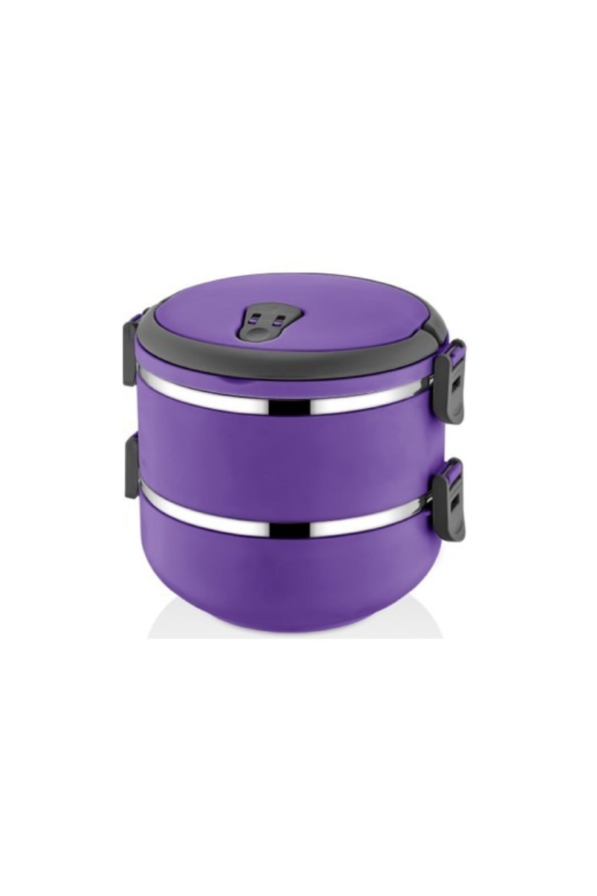 Colorland Çelik Mor Beslenme Kabı Ikili