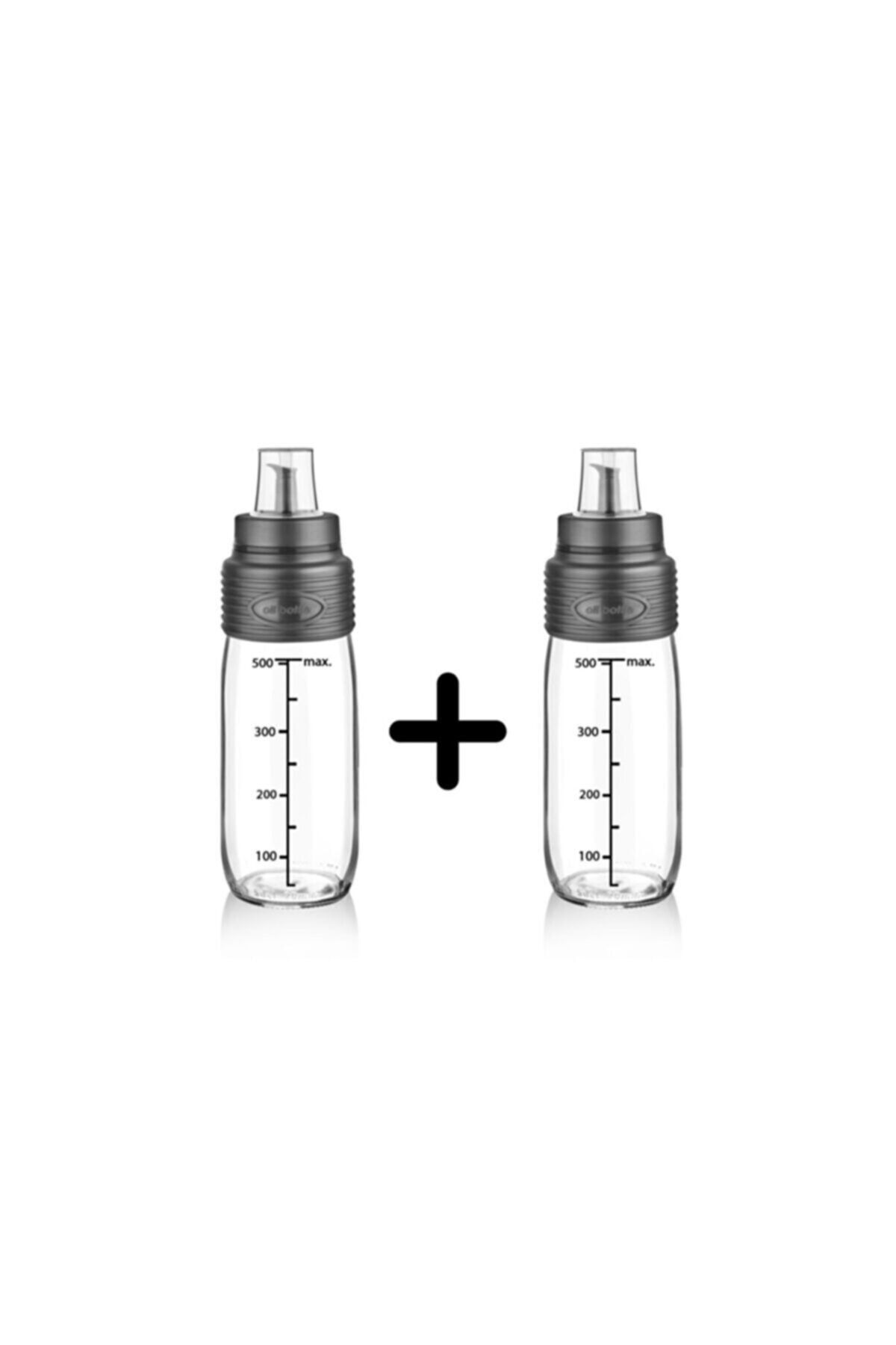 Özasya AVM 2'li Damlatmaz Akıllı Cam Yağlık Ve Sirkelik 500 Ml (koyu Gri)
