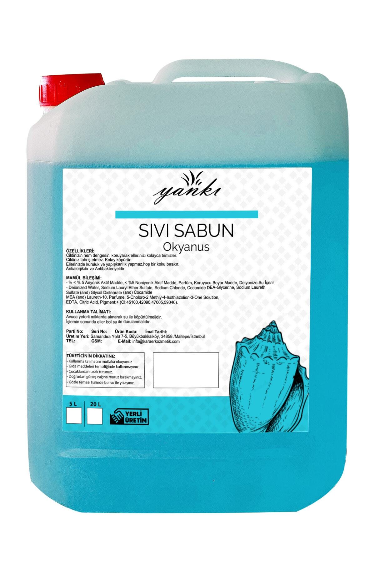 Yankı Sabunları Okyanus Aromalı Sıvı Sabun 5 Lt.