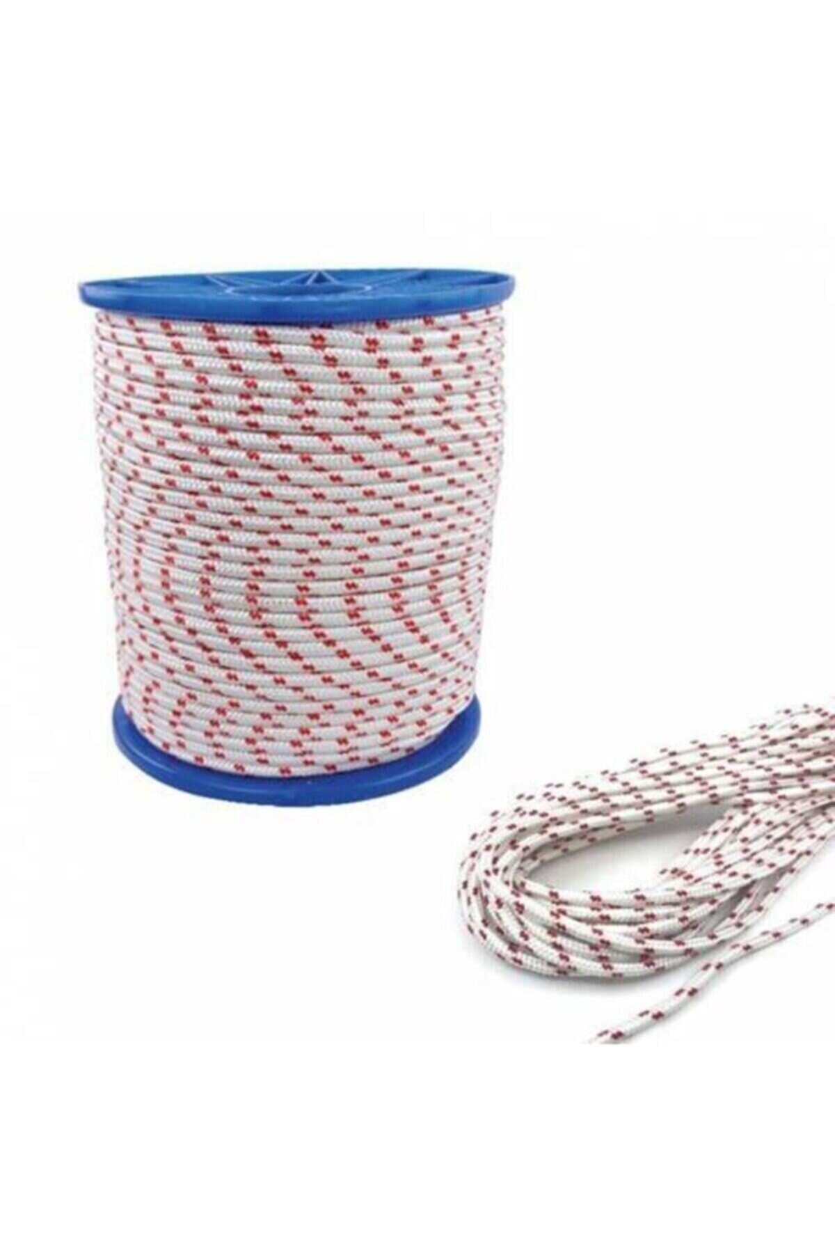 impas 50 Metre 12 Mm Iskota Halat Branda Tente Yük Bağlama Gerdirme Ipi Polyester