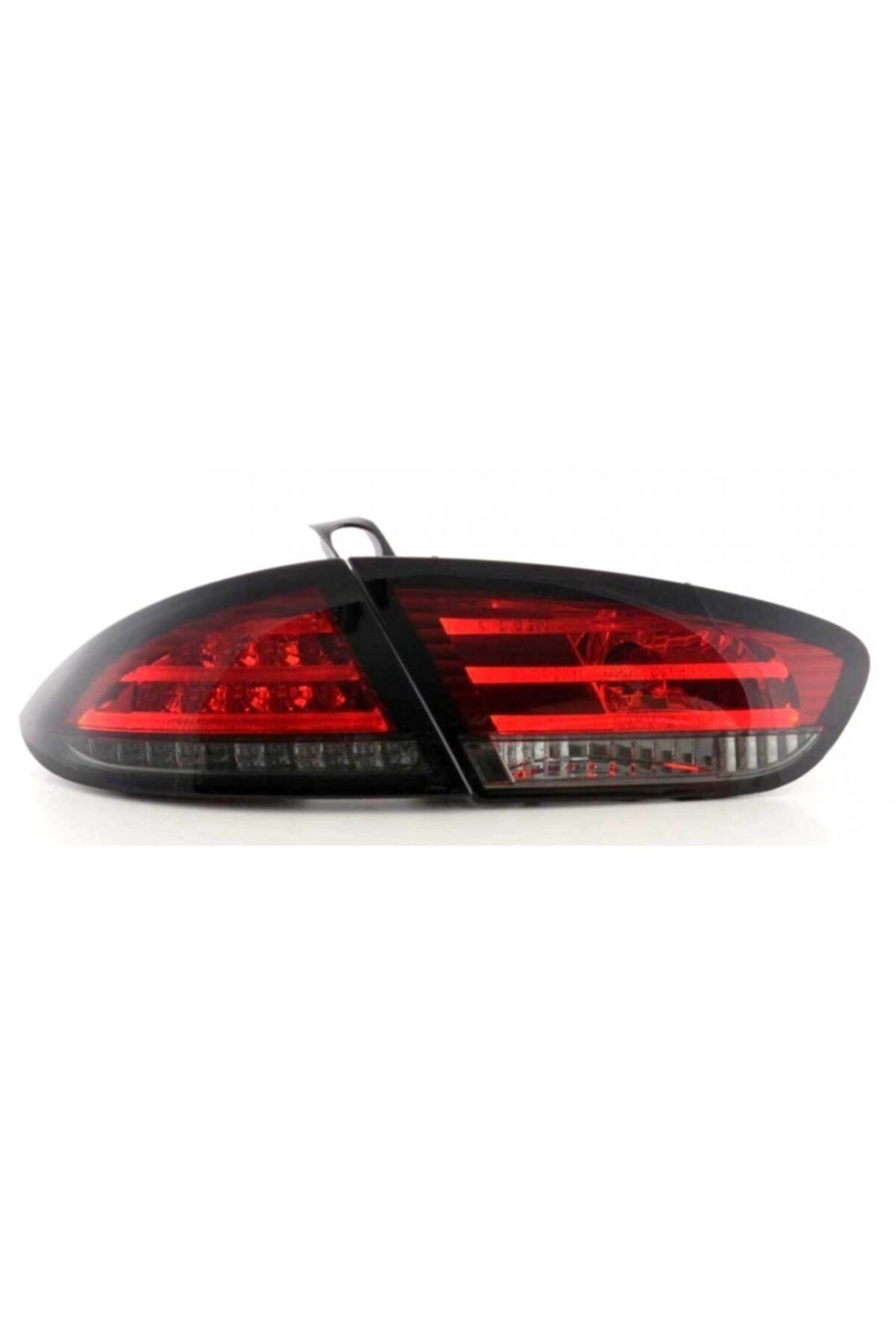 X POWER TUNİNG Seat Leon 2009-2012 Kırmızı Füme Ledli Arka Stop Lambası Uyumlu